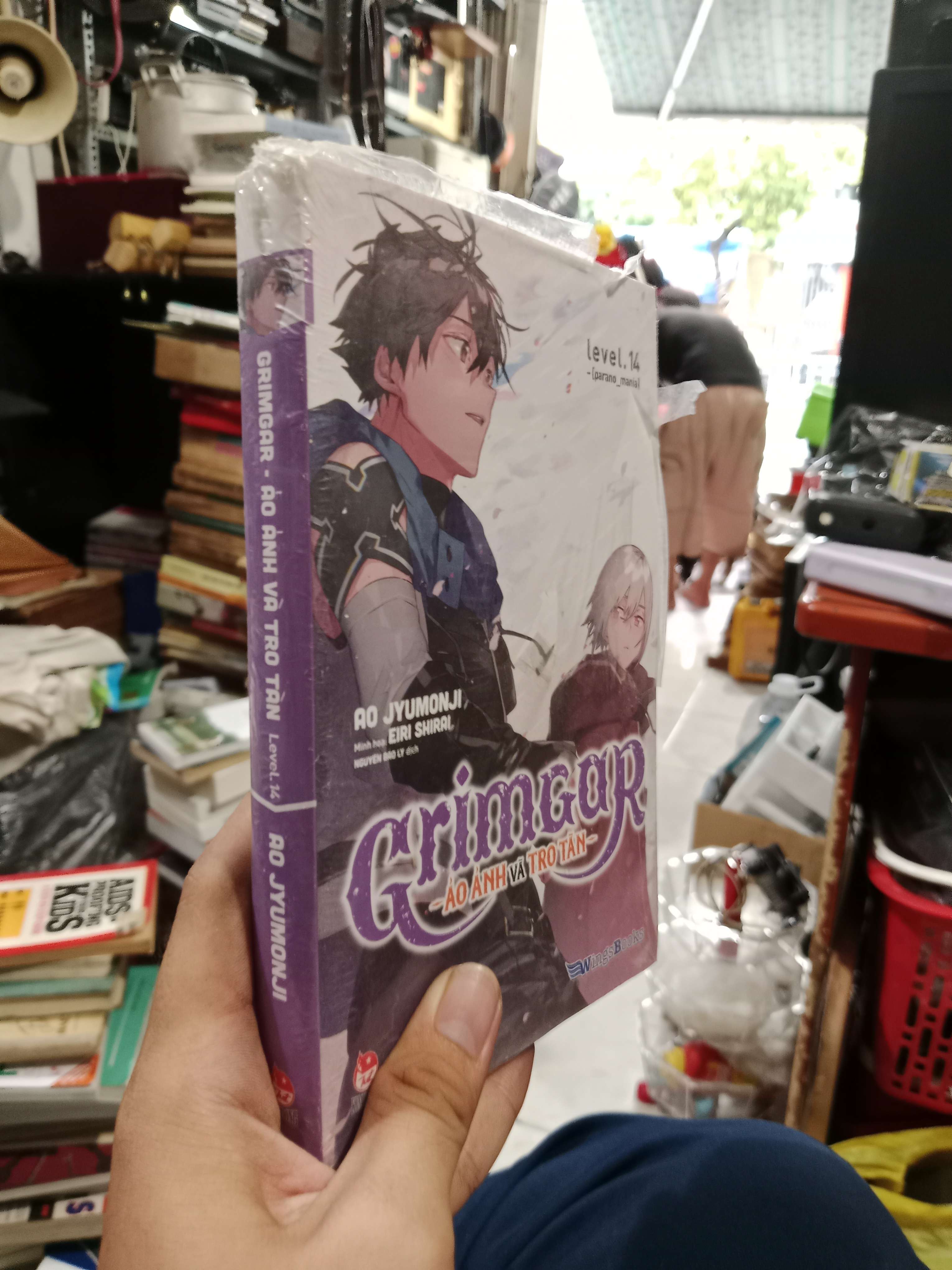 Grimgar - Ảo ảnh và tro tàn level 14- Ao Jyumonji mới 90% bẩn nhẹ, còn seal (Light Novel) KSX