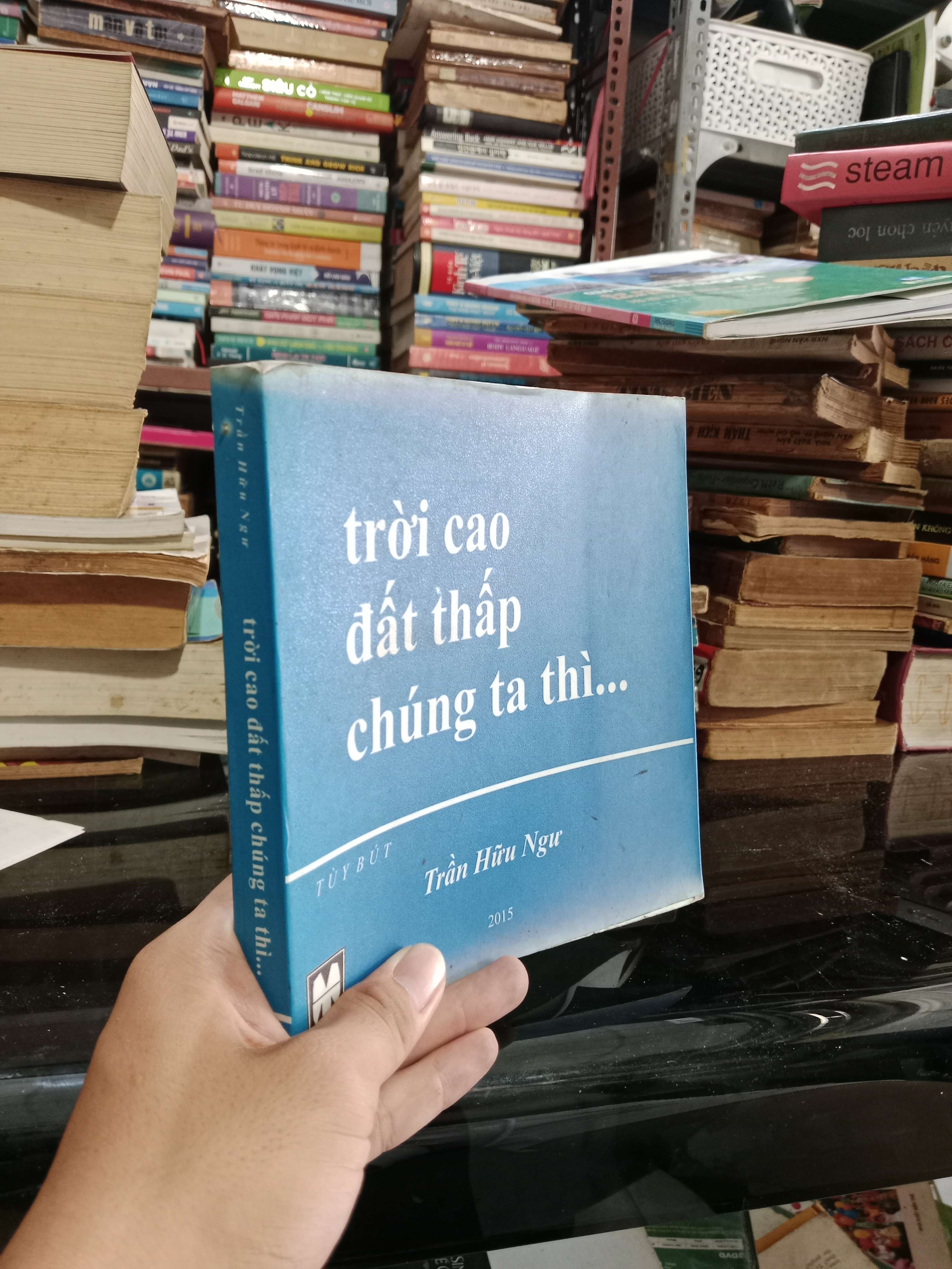 Trời cao đất thấp chúng ta thì... - Trần Hữu Ngư 2015 mới 70%, có chữ (Sách văn học) KSX