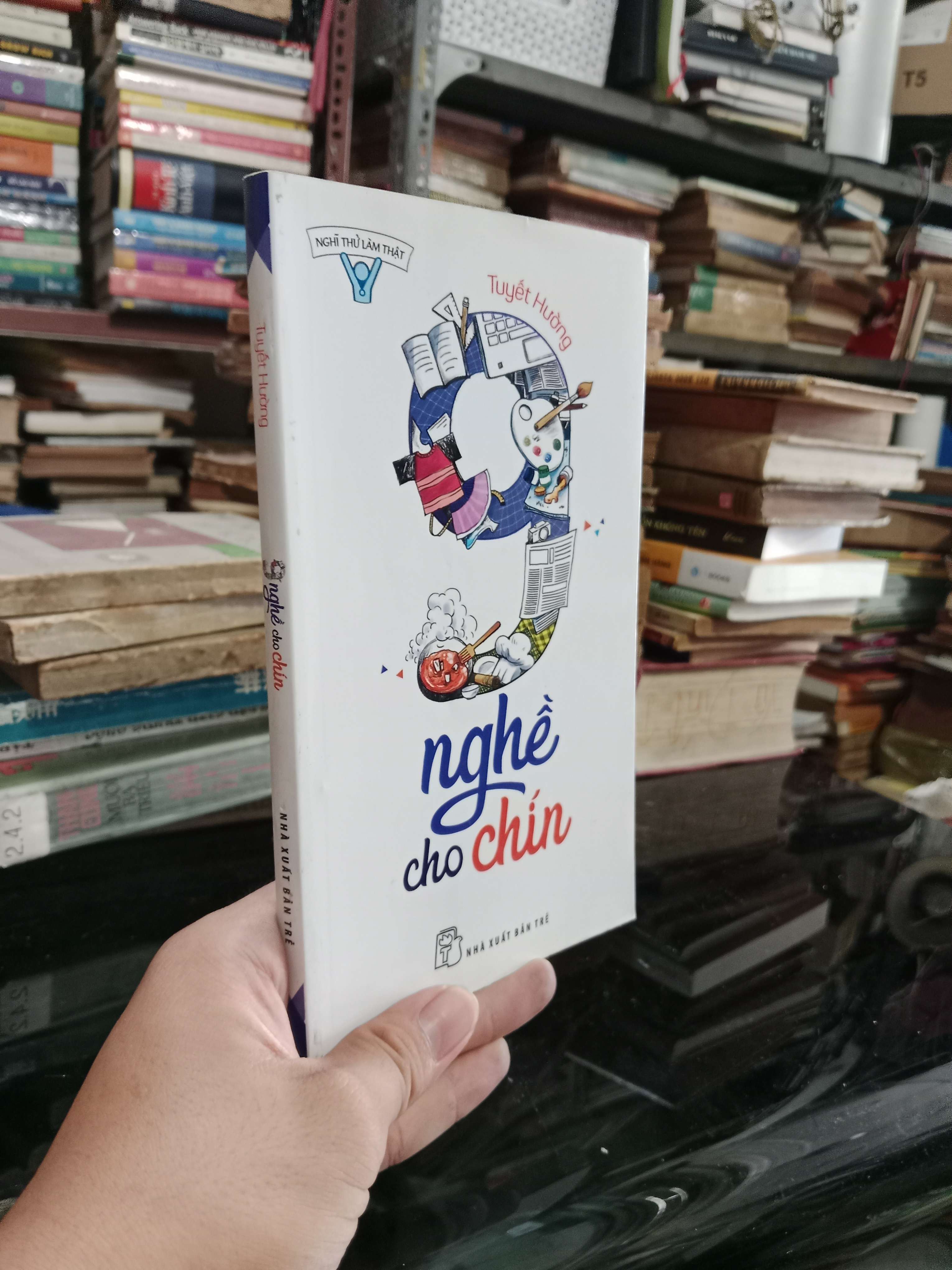 9 nghề là chín - Tuyết Hường 2018 mới 70%, gạch chân (Sách kỹ năng) KSX