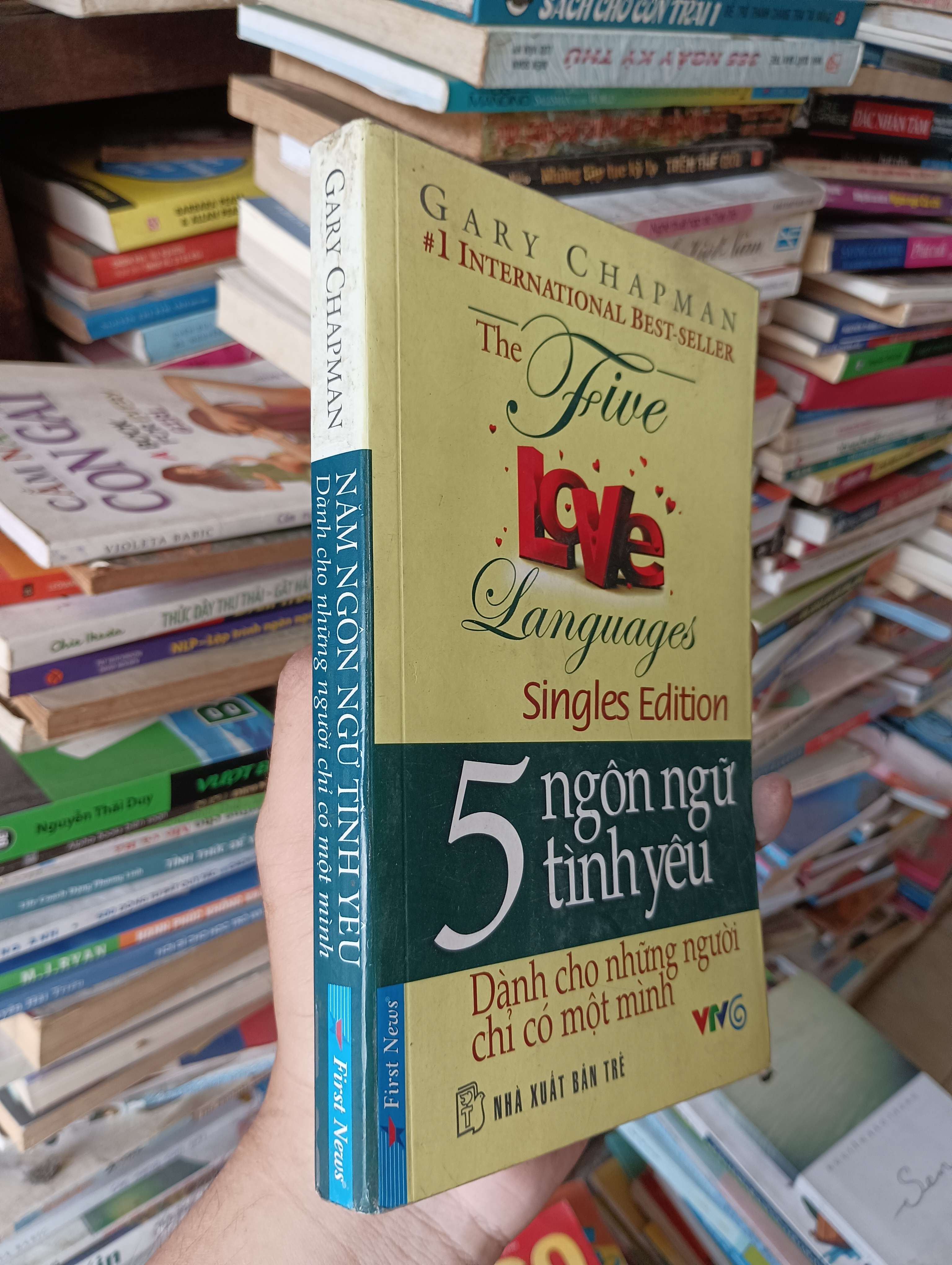 5 Ngôn Ngữ Tình Yêu (Dành Cho Những Người Chỉ Có Một Mình) - Gary Chapman 2010 Mới 80% (Sách tâm lý học - giới tính) OKB-K1T4