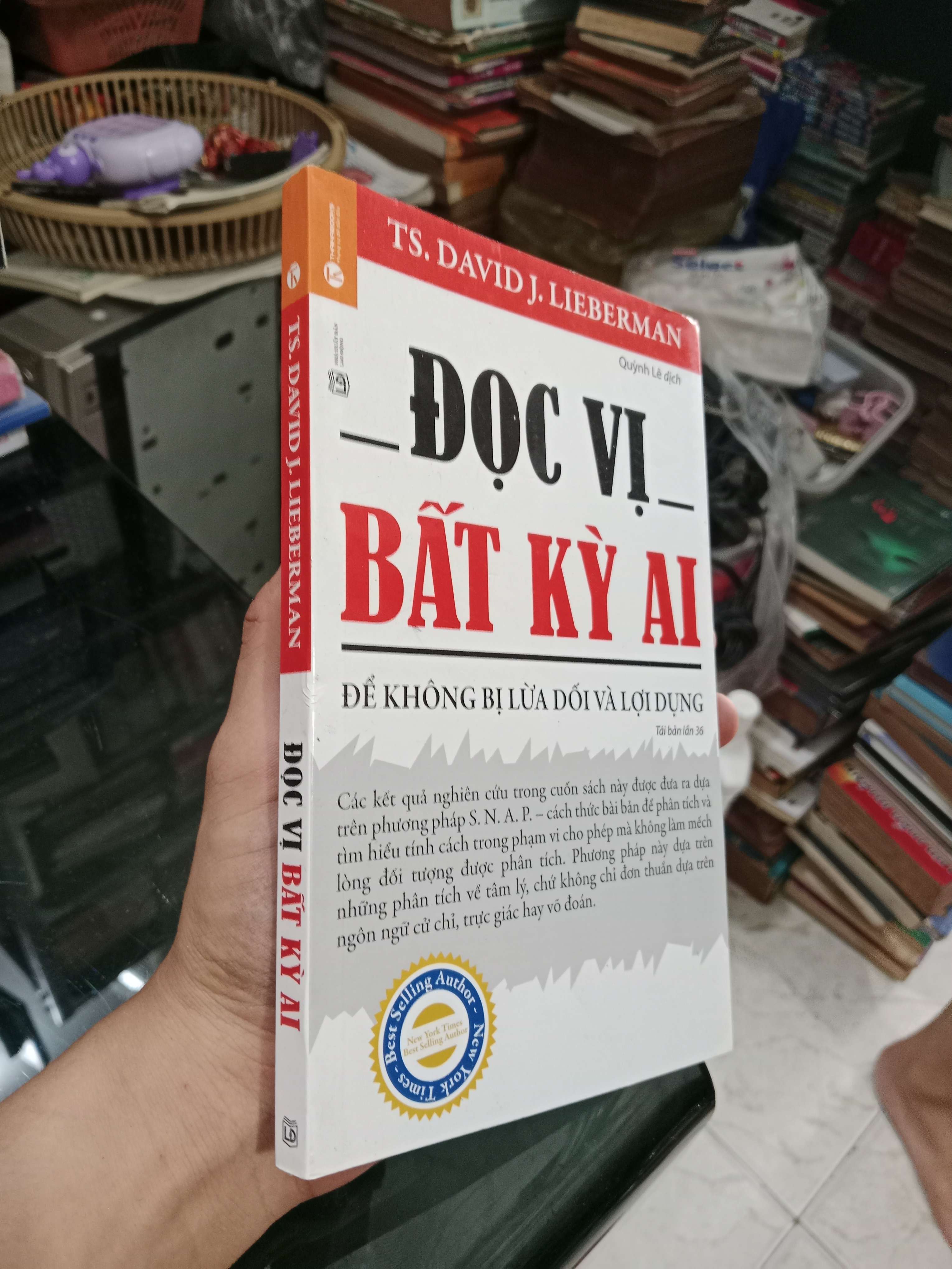 Đọc vị bất kỳ ai - David J. Lieberman 2021 mới 80% (Sách kỹ năng) KSX