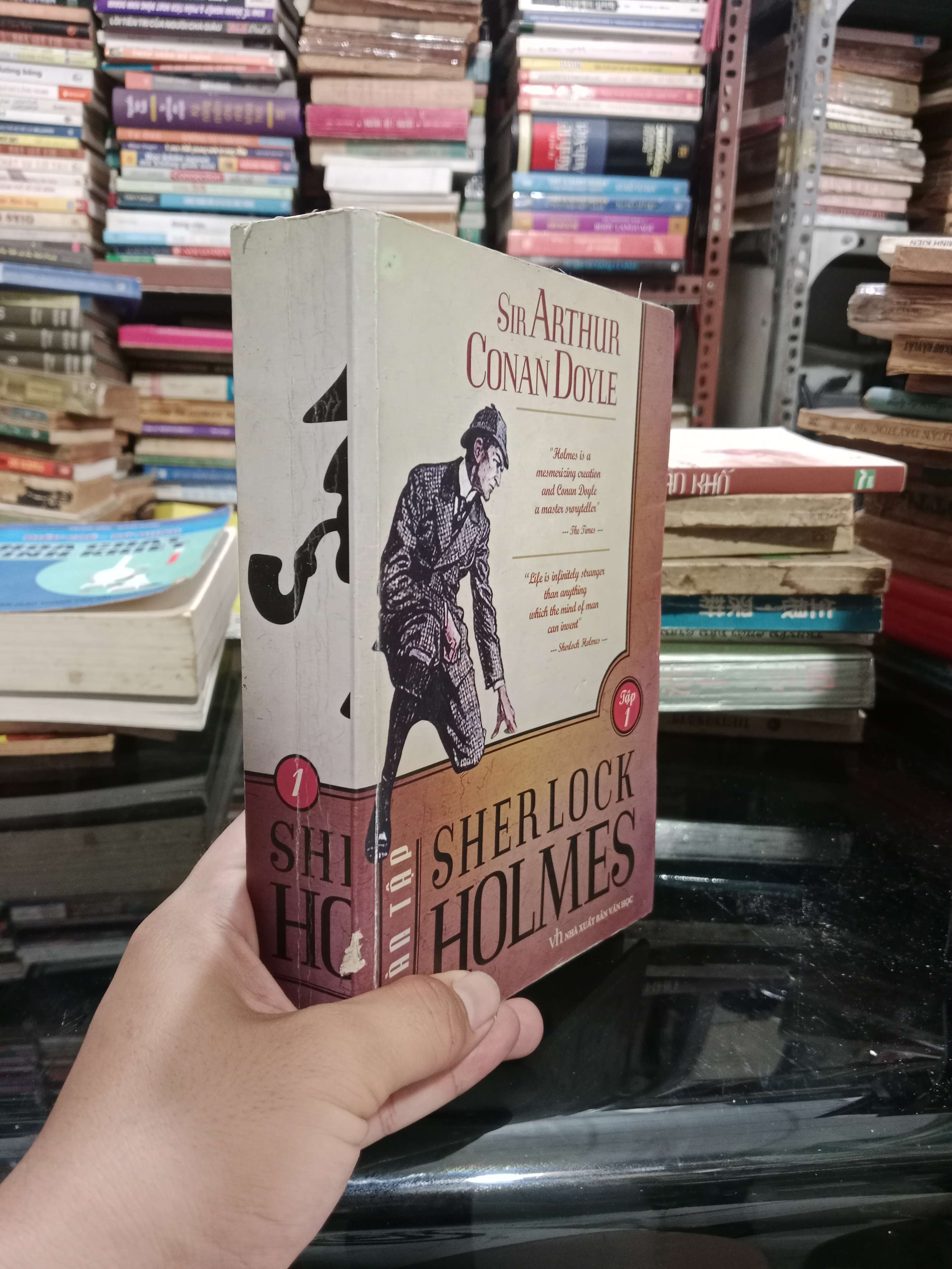 Sherlock Holmes tập 1 - Conan Doyle 2014 mới 80% (Sách văn học) KSX