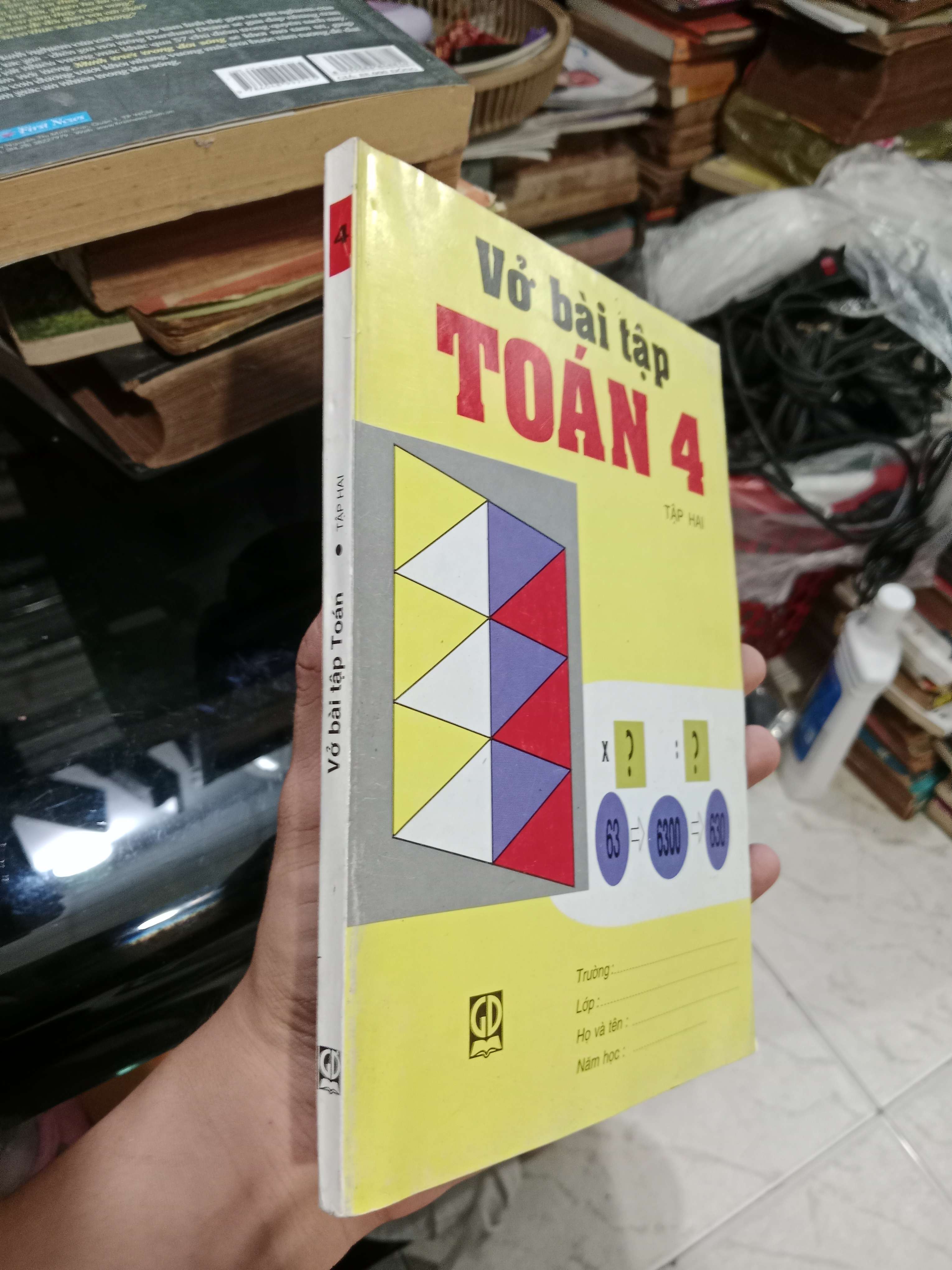Vở bài tập toán 4 2004 mới 70% (Sách giáo khoa - giáo trình) KSX