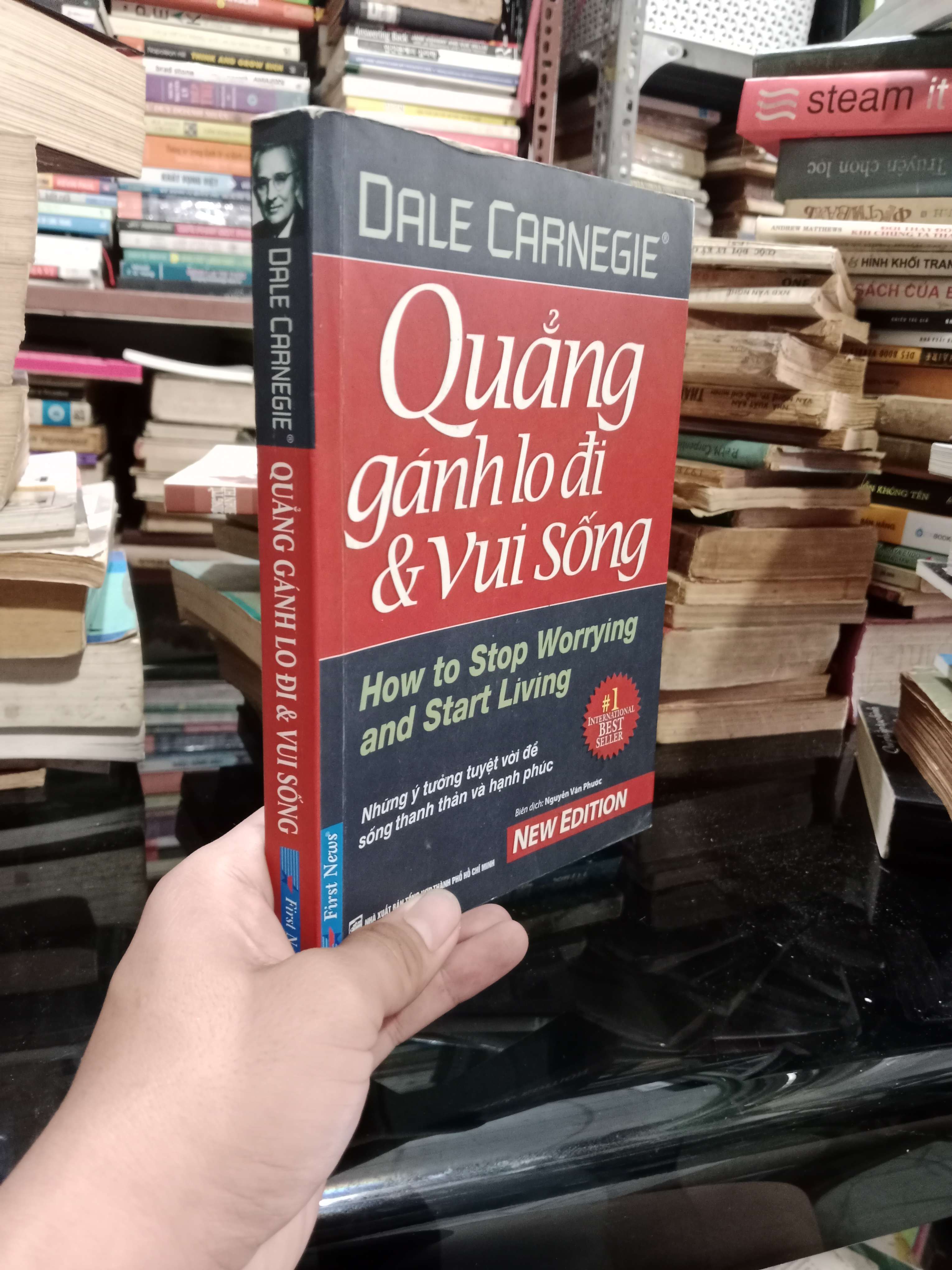 Quẳng gánh lo đi & vui sống - Dale Carnegie 2017 mới 80% (Sách kỹ năng) KSX