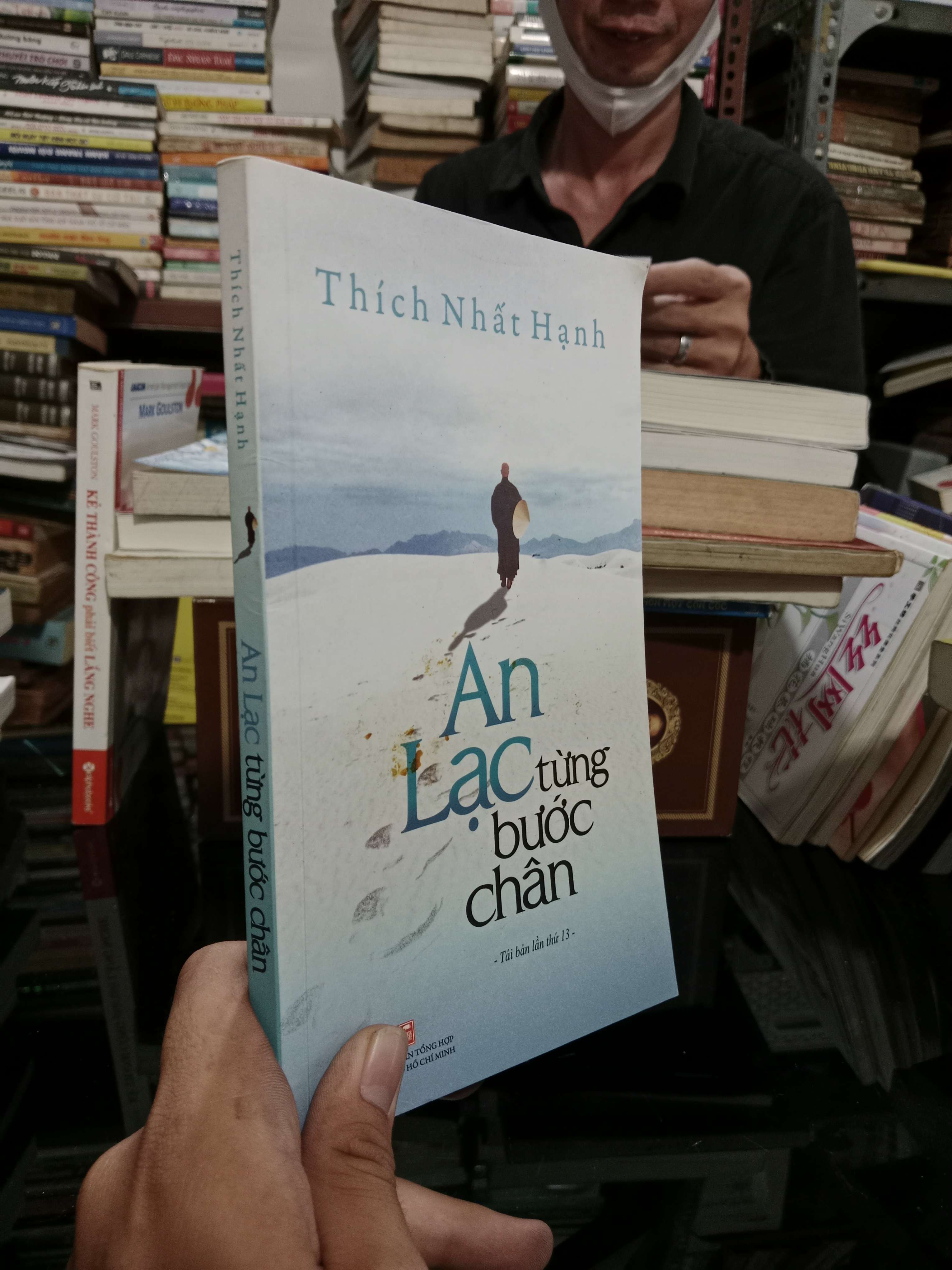 An lạc từng bước chân - Thích Nhất Hạnh 2020 mới 70%, có chữ (Sách tôn giáo - tâm linh) KSX