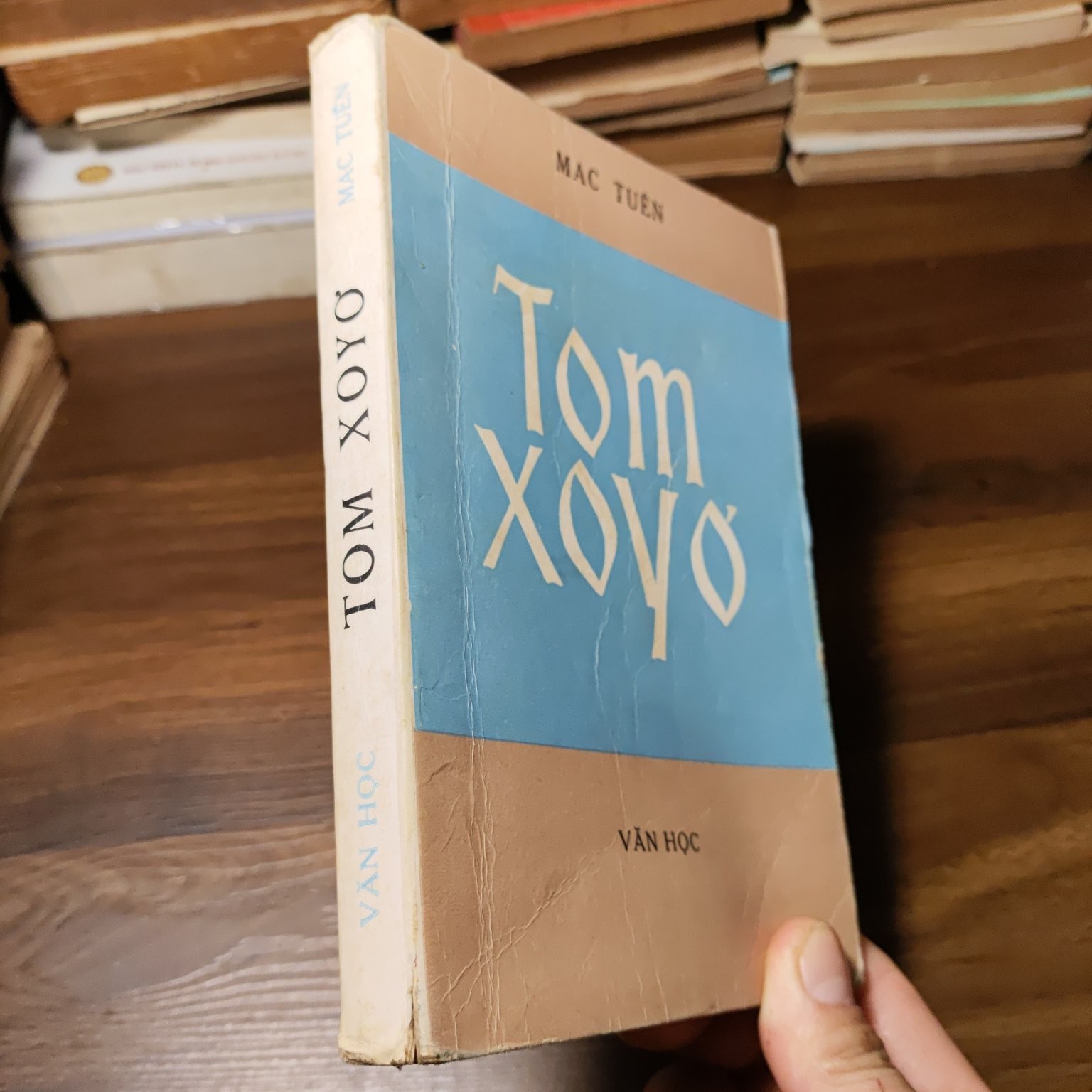 Chuyện phiêu lưu của Tom Xoyo - Mac Tuên 1987 mới 70% tróc gáy, có vệt nước (Sách văn học) LNTQ