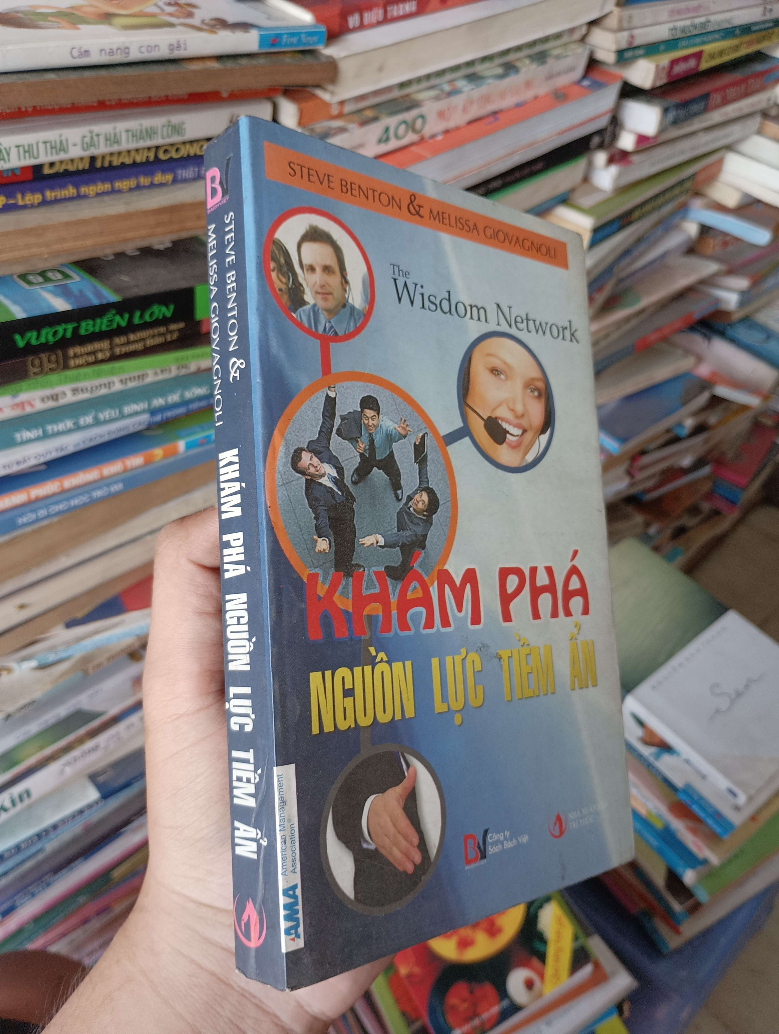 Khám phá nguồn lực tiềm ẩn (The Wisdom Network) - Steve Benton & Melissa Giovagnoli 2008 Mới 80% (Kỹ năng sống) OKB-K1T4