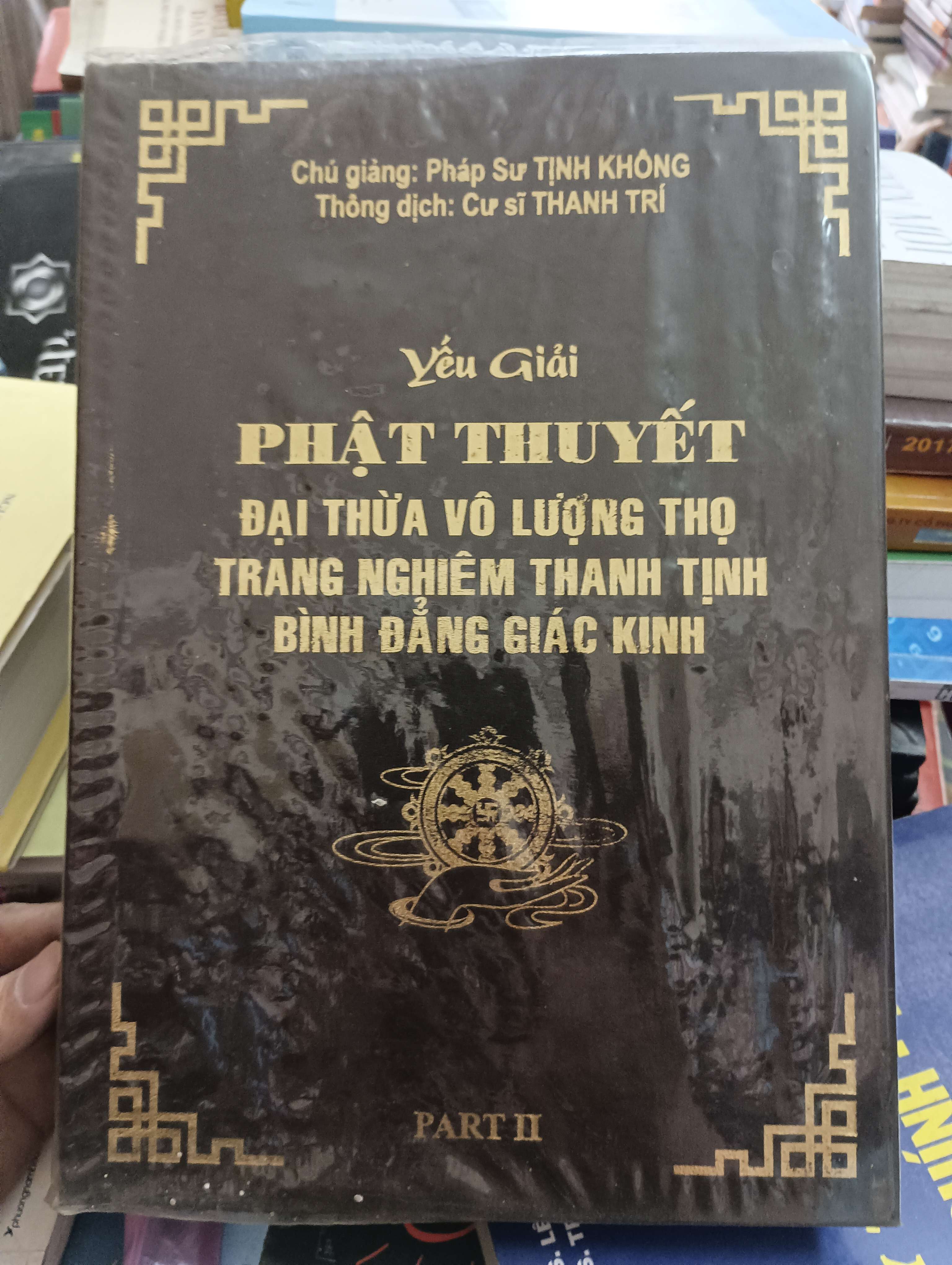 Yếu giải Phật thuyết Đại thừa Vô Lượng Thọ Trang Nghiêm Thanh Tịnh Bình Đẳng Giác Kinh (Part II) - Pháp sư Tịnh Không Mới 80% (Sách tôn giáo - tâm linh) OKB-K8T1