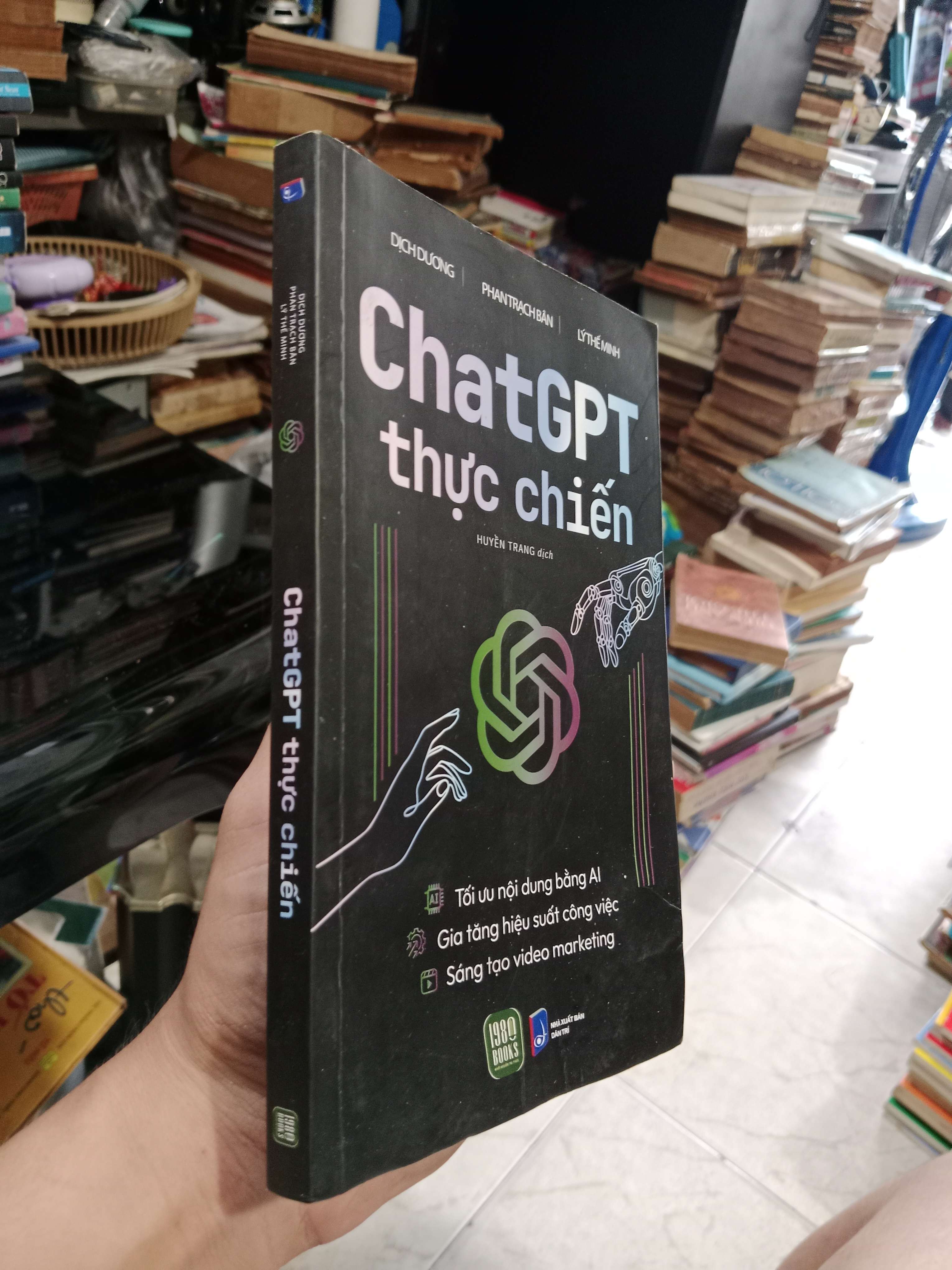 ChatGPT thực chiến 2024 mới 80% (Kinh doanh - Marketing) KSX