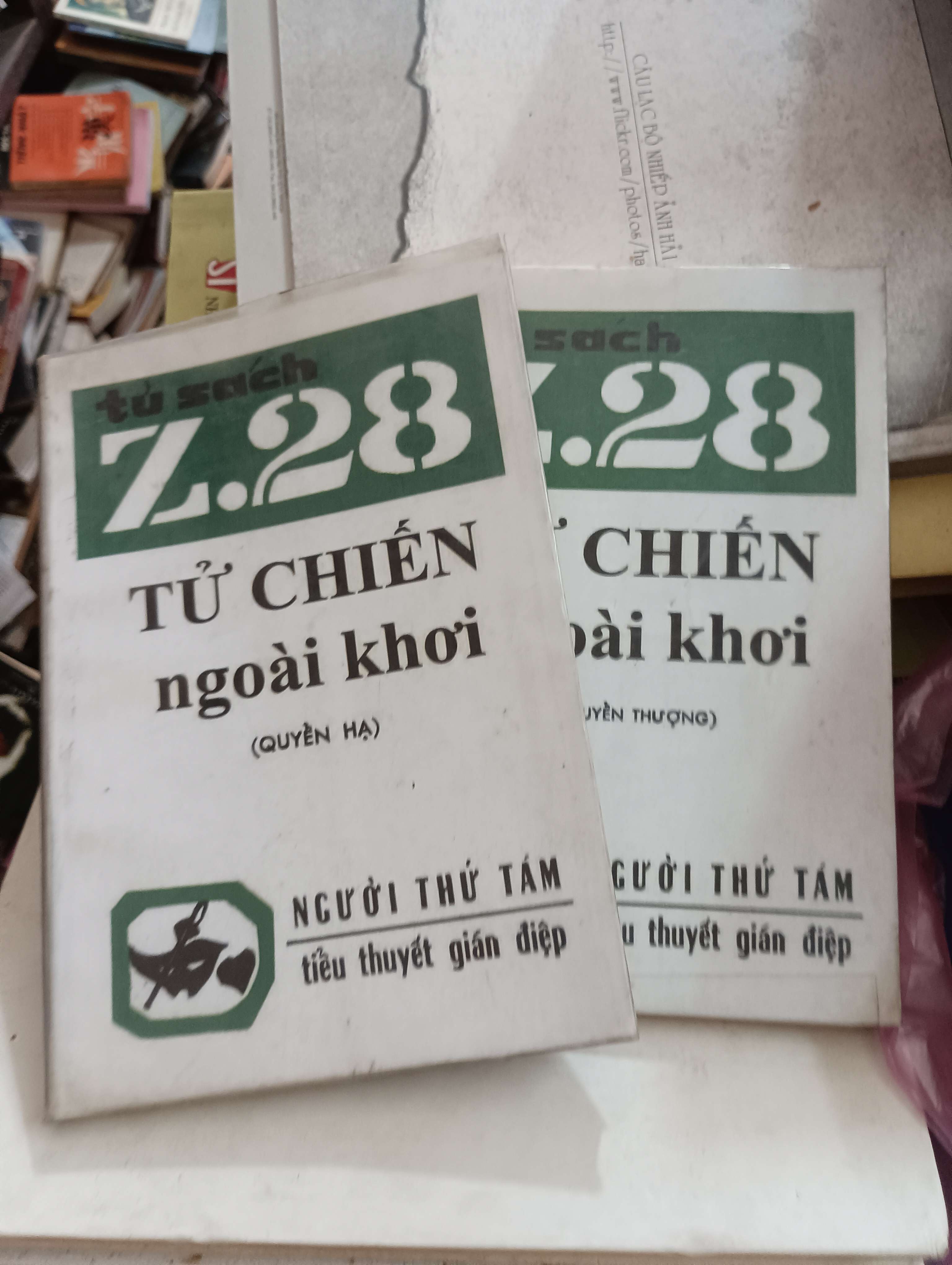 Tử Chiến Ngoài Khơi (Quyển hạ / Quyển thượng) - Người Thứ Tám Mới 80% (Tiểu Thuyết) OKB-K8T4