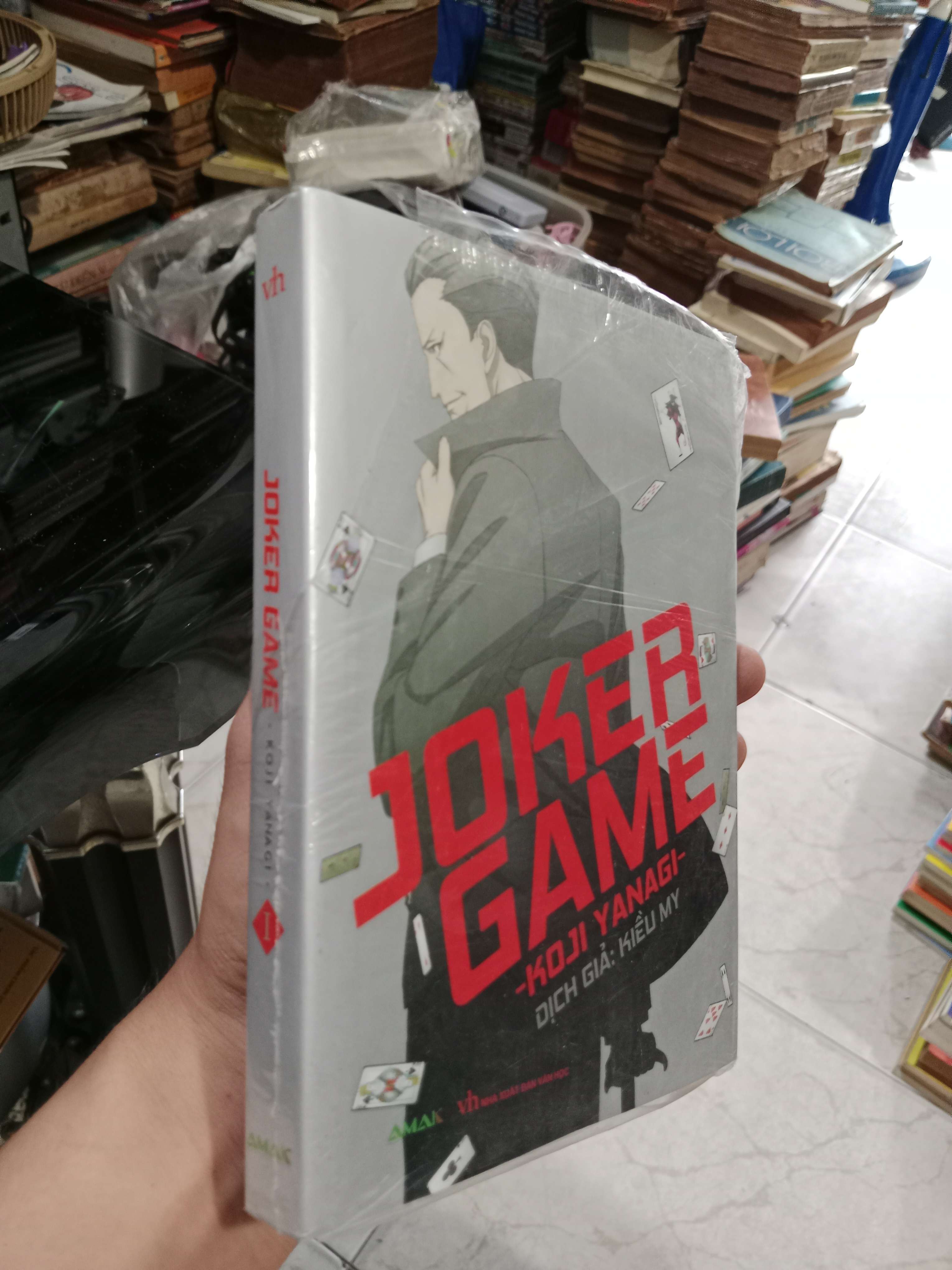 Joker Game - Koji Yanagi mới 90% bẩn nhẹ, còn seal (Sách văn học) KSX