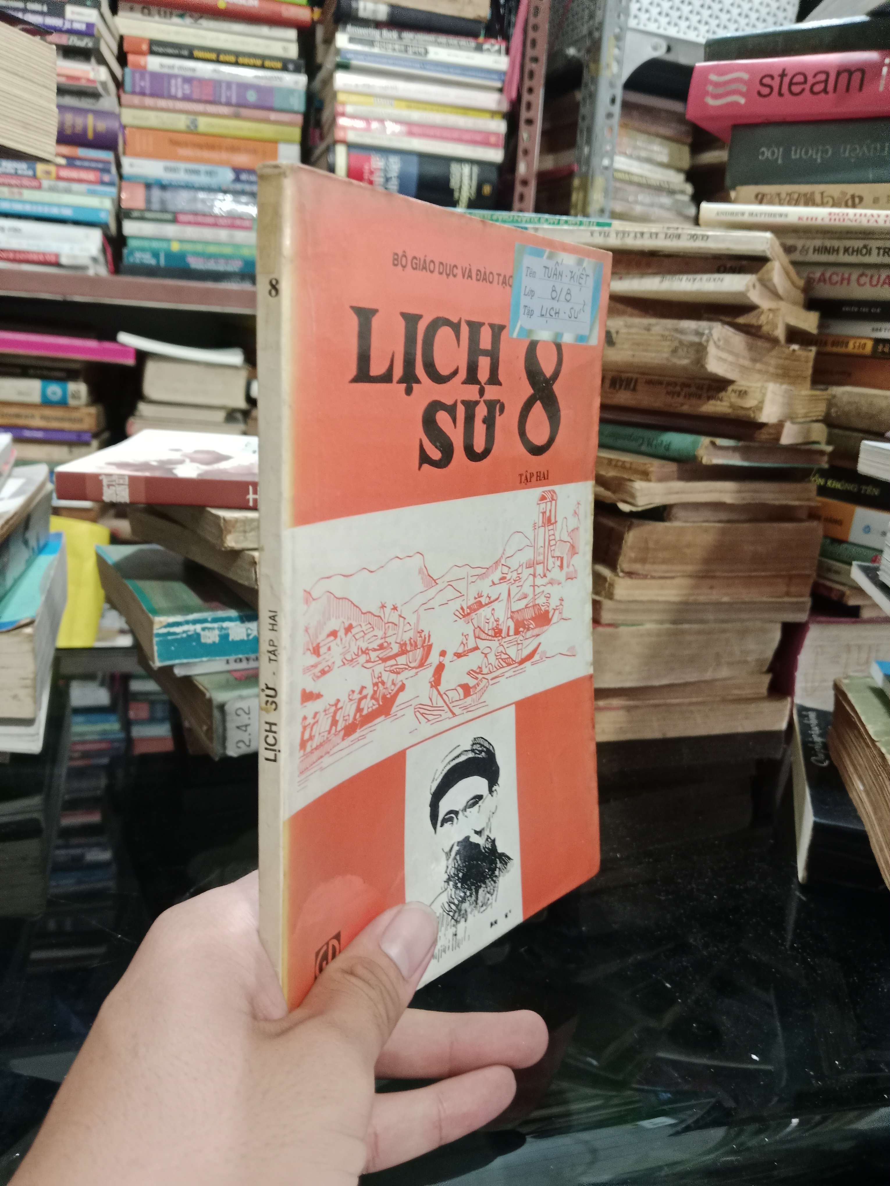 Lịch sử 8 1998 mới 80% (Sách giáo khoa - giáo trình) KSX