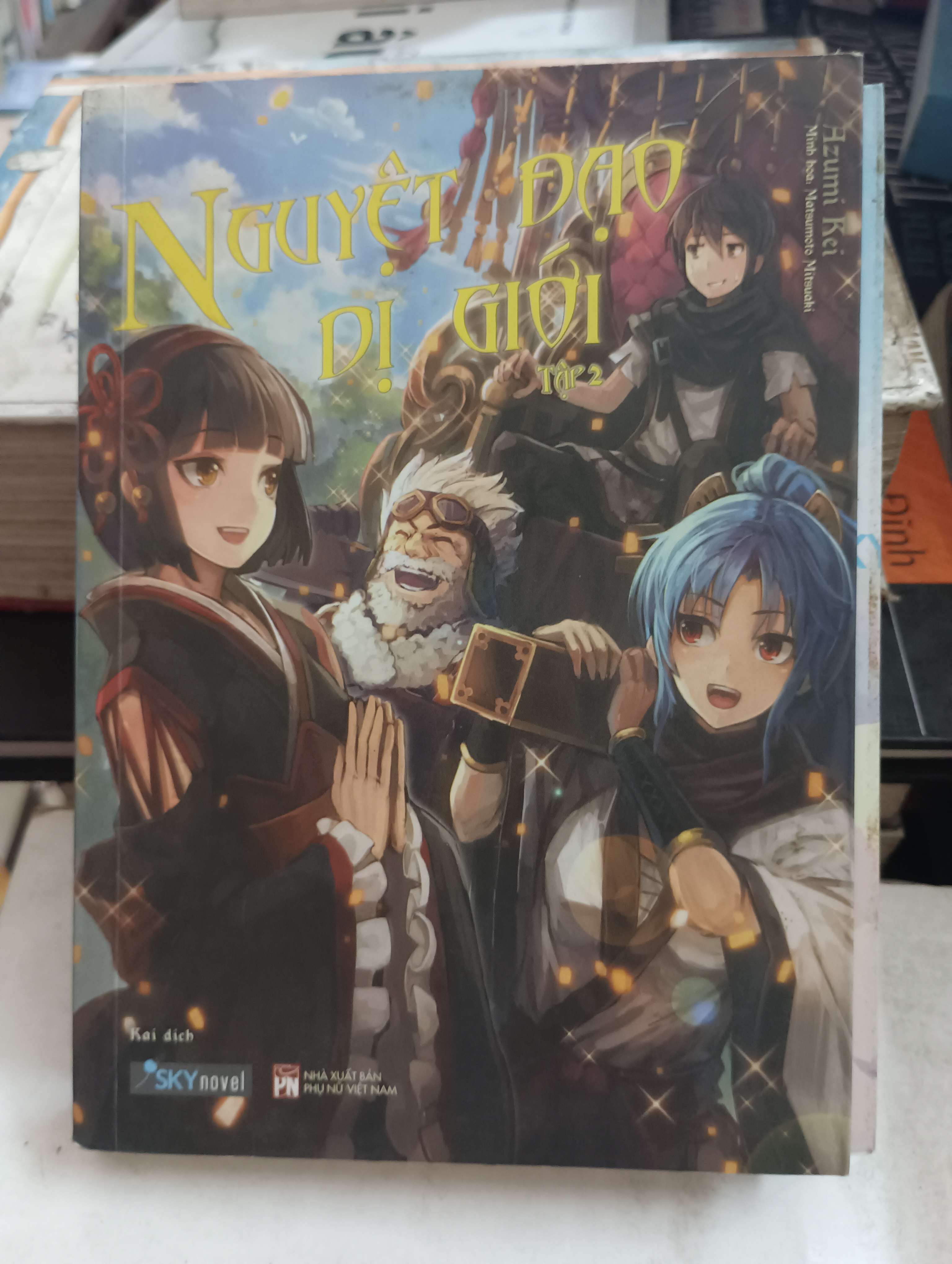 Nguyệt đạo dị giới (Tập 2) - Azumi Kei 2020 Mới 80% (Light Novel) OKB-K8T4