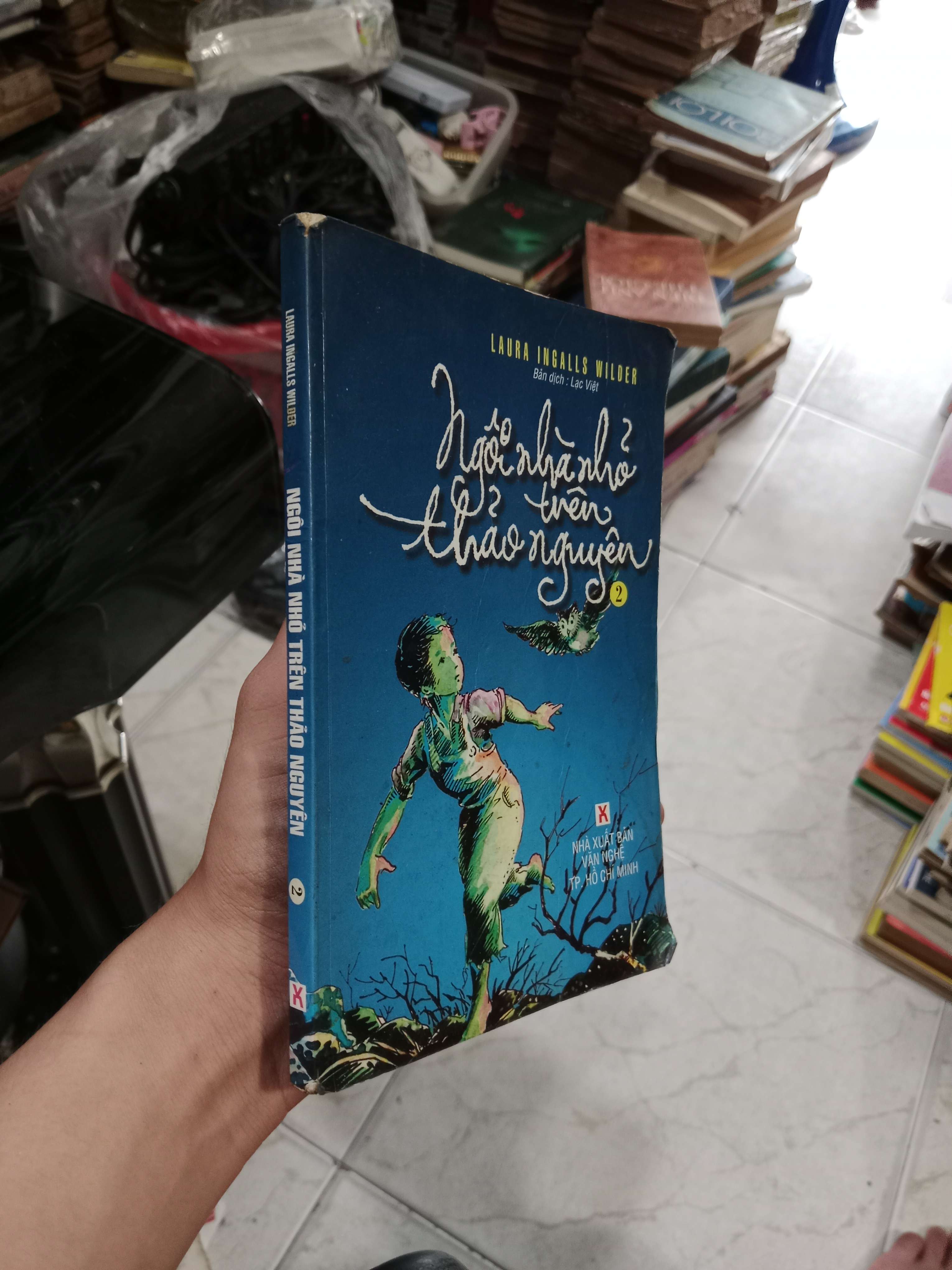 Ngôi nhà nhỏ trên thảo nguyên 2 - Laura Ingalls Wilder mới 80% (Sách văn học) KSX