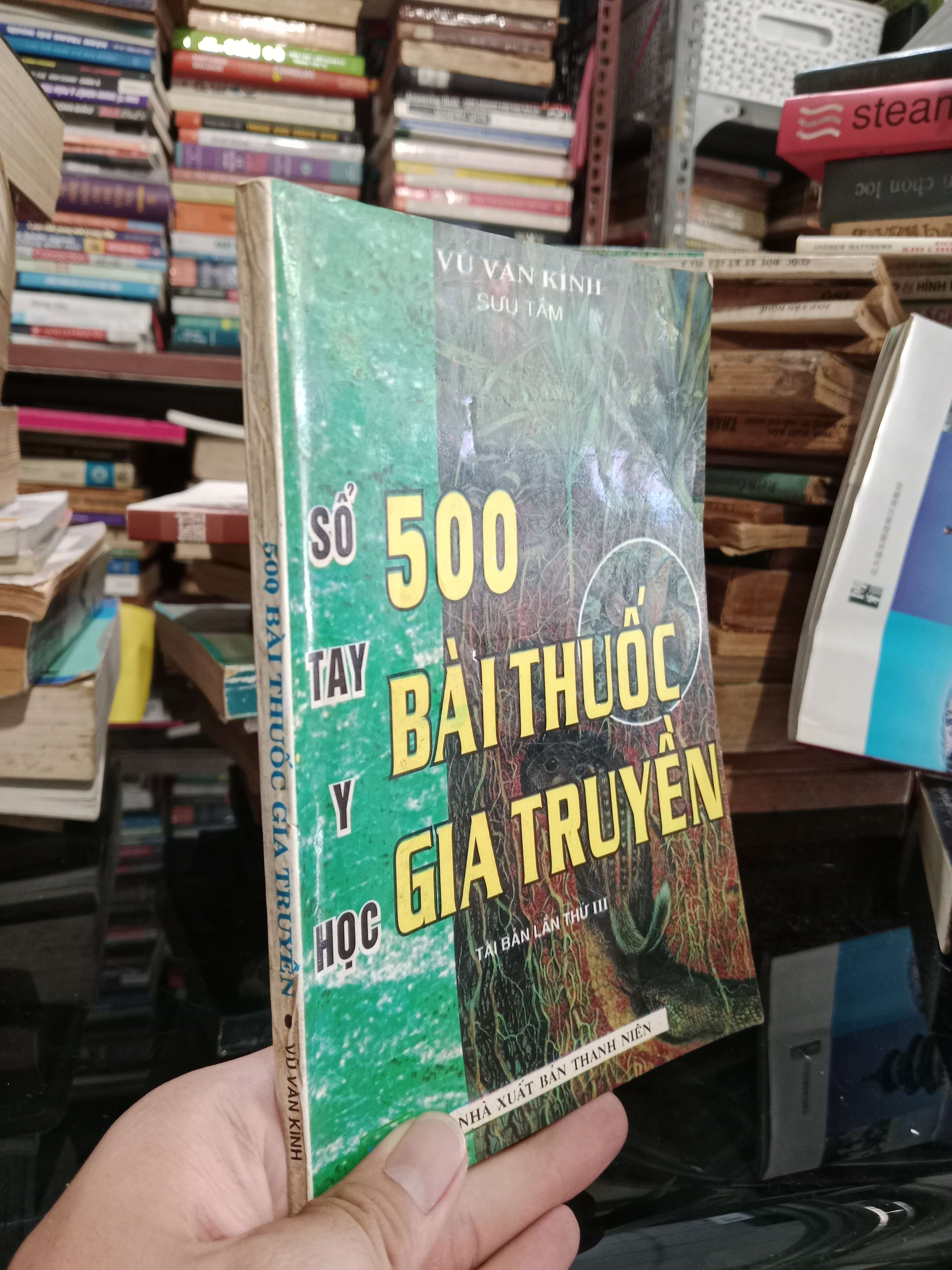 500 bài thuốc gia truyền - Vũ Văn Kính 1999 mới 80% (Sách Y học - Sức khỏe - Thể thao) KSX
