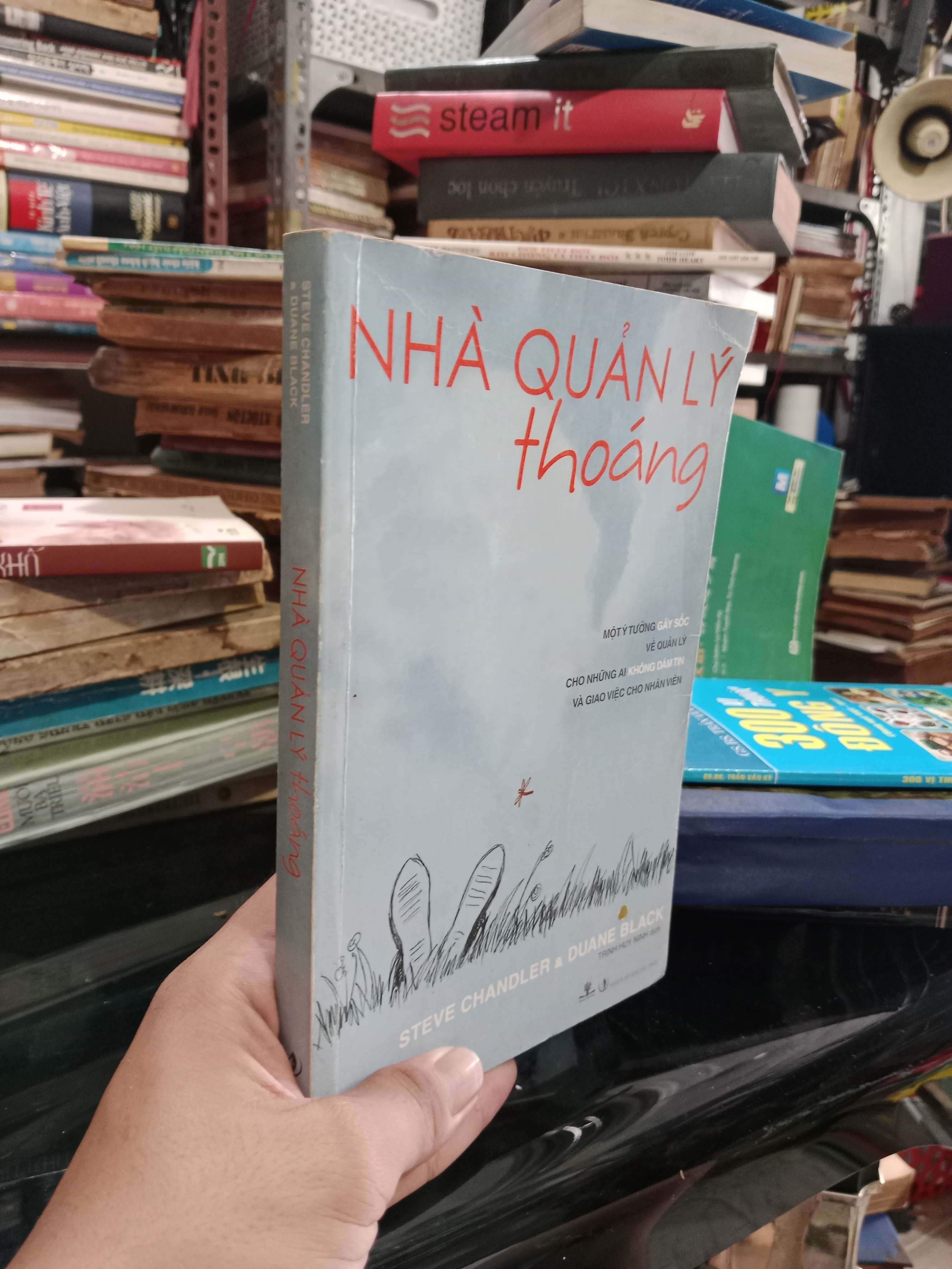 Nhà quản lý thoáng - Steve Chandler 2008 mới 80% (Quản lý) KSX