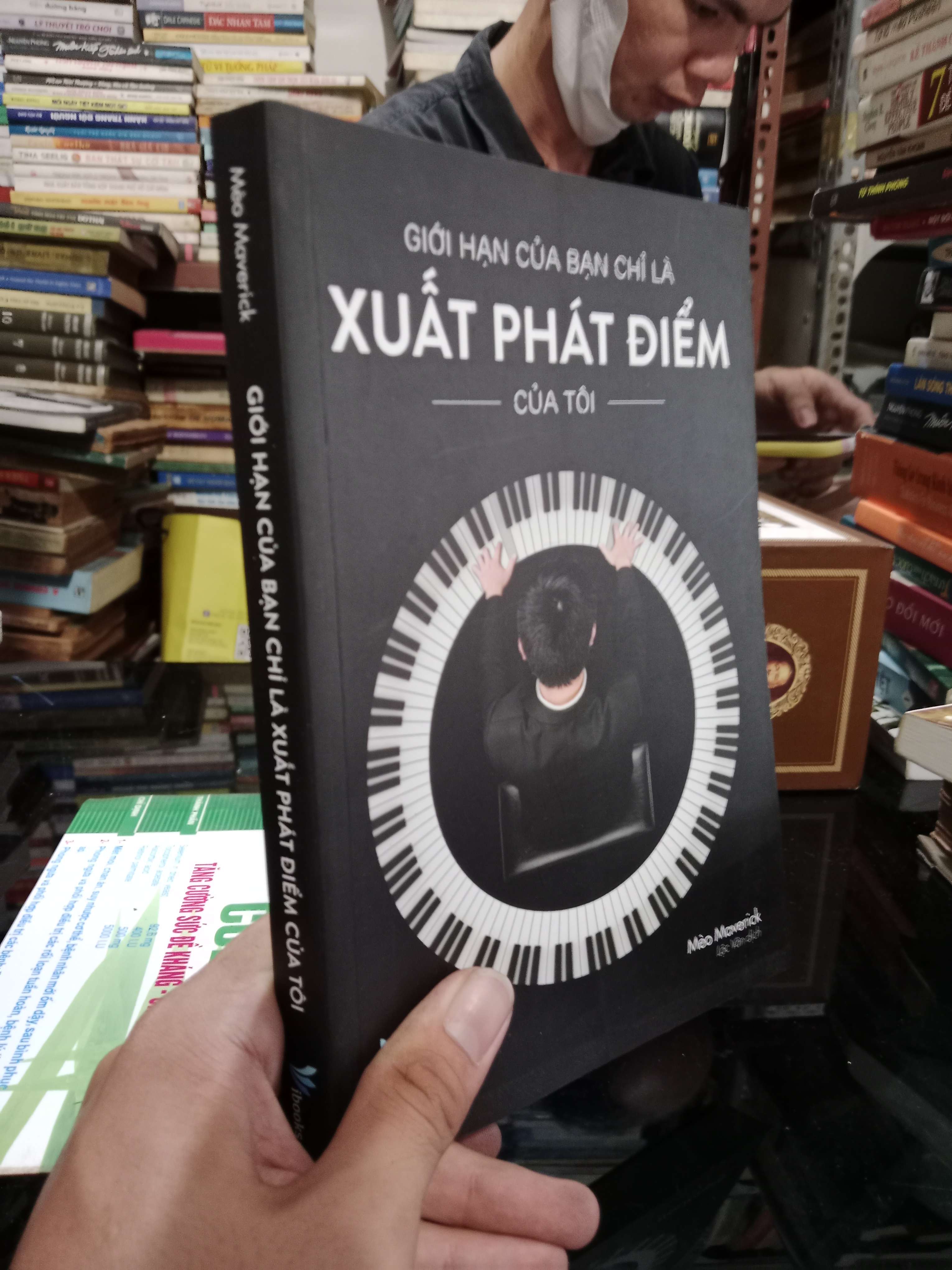 Giới hạn của bạn chỉ là xuất phát điểm của tôi - Mèo Maverick 2020 mới 70%, gạch chân, có chữ (Sách kỹ năng) KSX