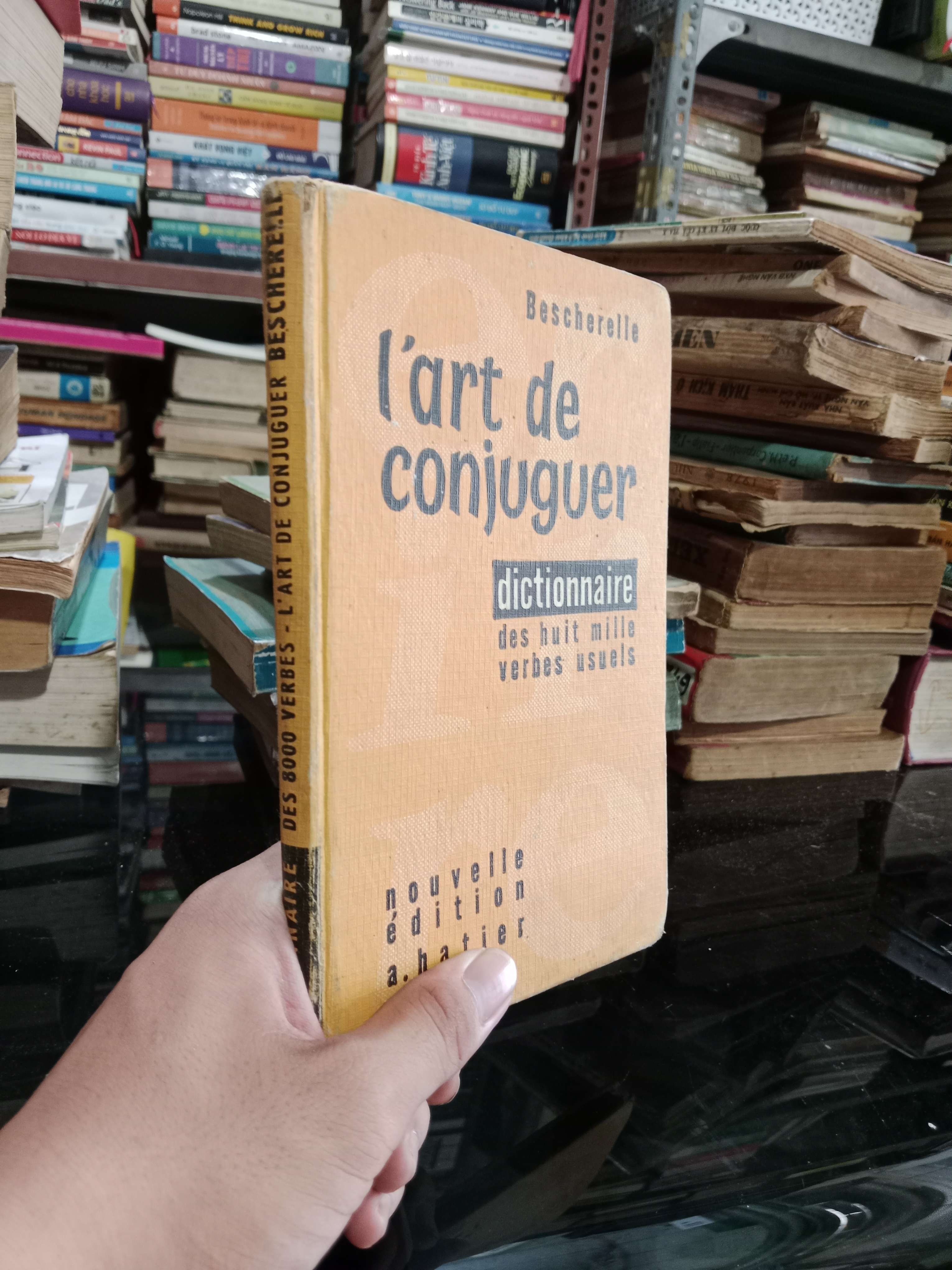 I' art de conjuguer - Bescherelle 1956 bìa cứng mới 70%, có chữ (Sách ngoại) KSX