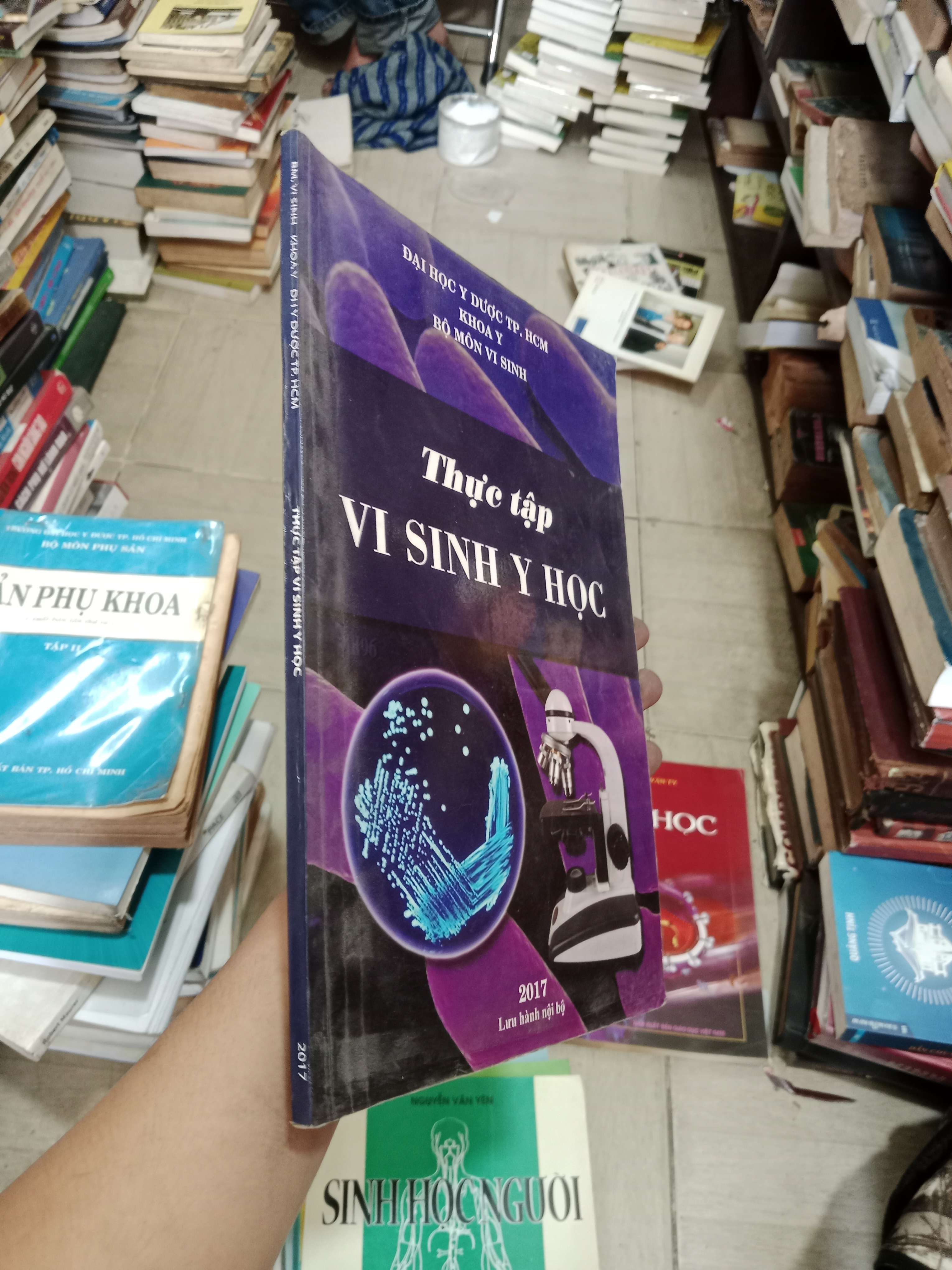 Thực Tập Vi Sinh Y Học 2017 Mới 80% (Sách giáo khoa - giáo trình) OKB-K4T2