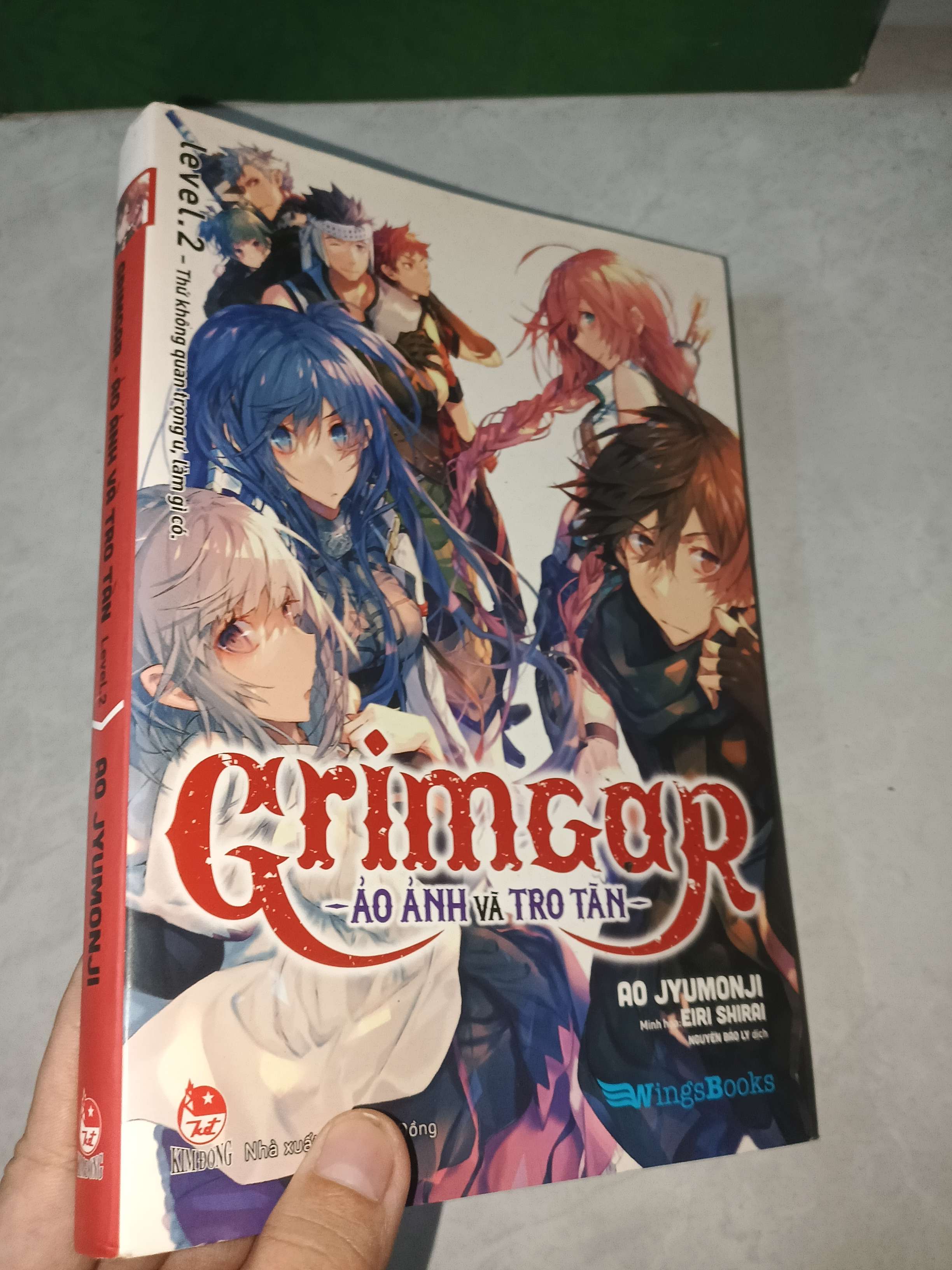 Grimgar ảo ảnh và tro tàng - Ao Jyumonji 2019 mới 90% (Light Novel) GZB