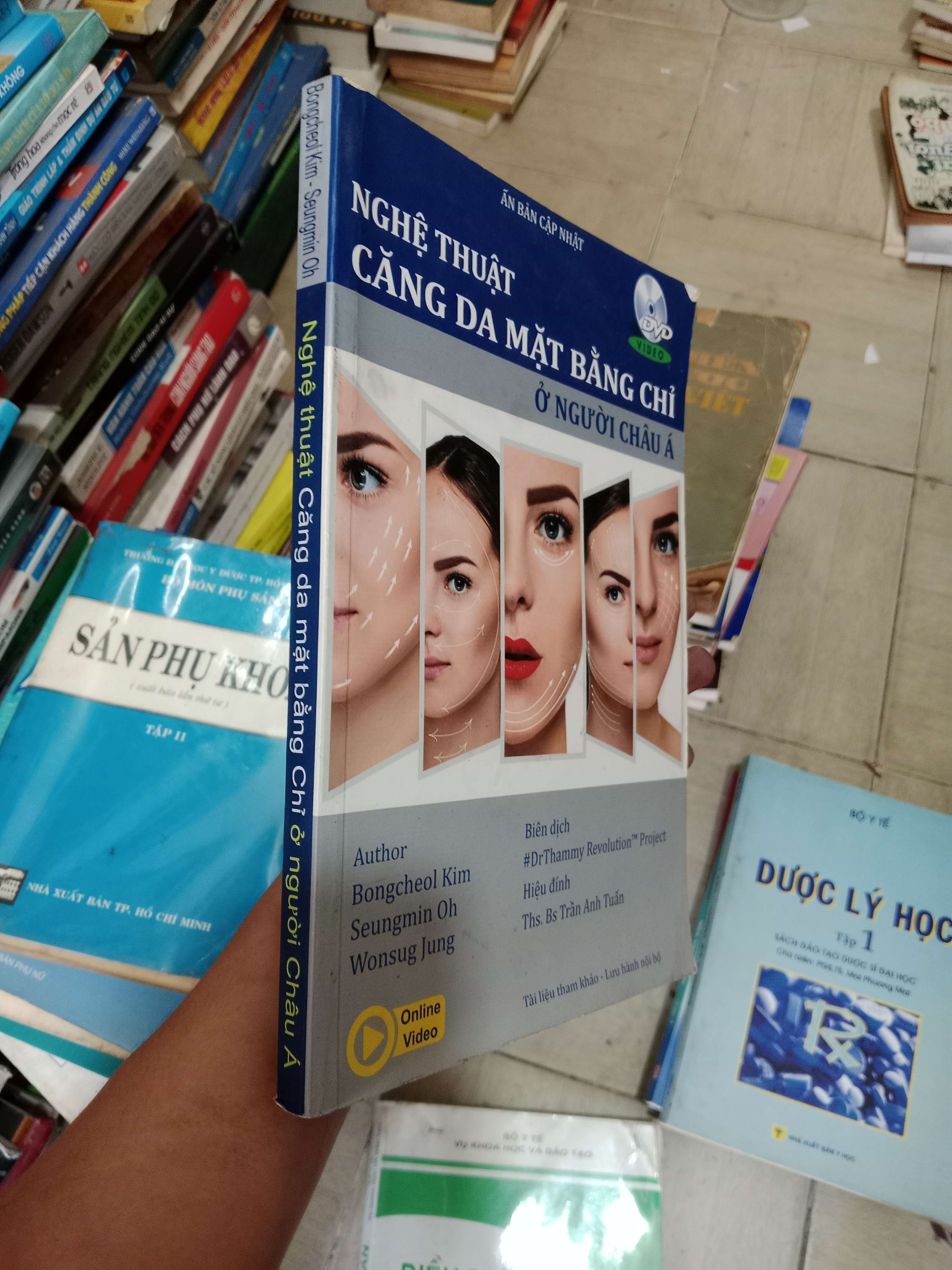 Nghệ Thuật Căng Da Mặt Bằng Chỉ Ở Người Châu Á (Ấn bản cập nhật) Mới 80% (Sách giáo khoa - giáo trình) OKB-K4T1