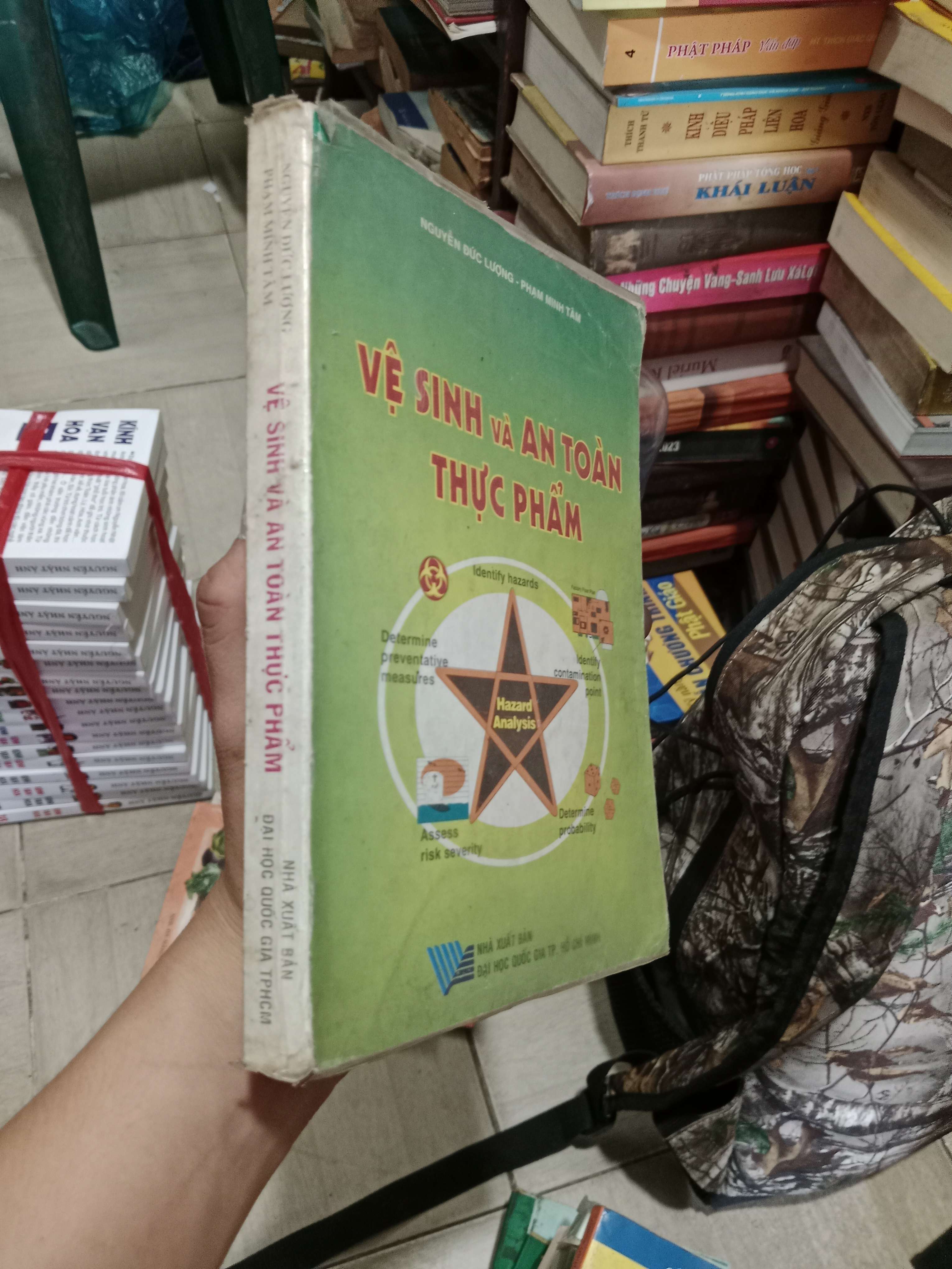 Vệ sinh và an toàn thực phẩm - Nguyễn Đức Lượng - Phạm Minh Tâm 2002 Mới 80% (Sách giáo khoa - giáo trình) OKB-K4T3