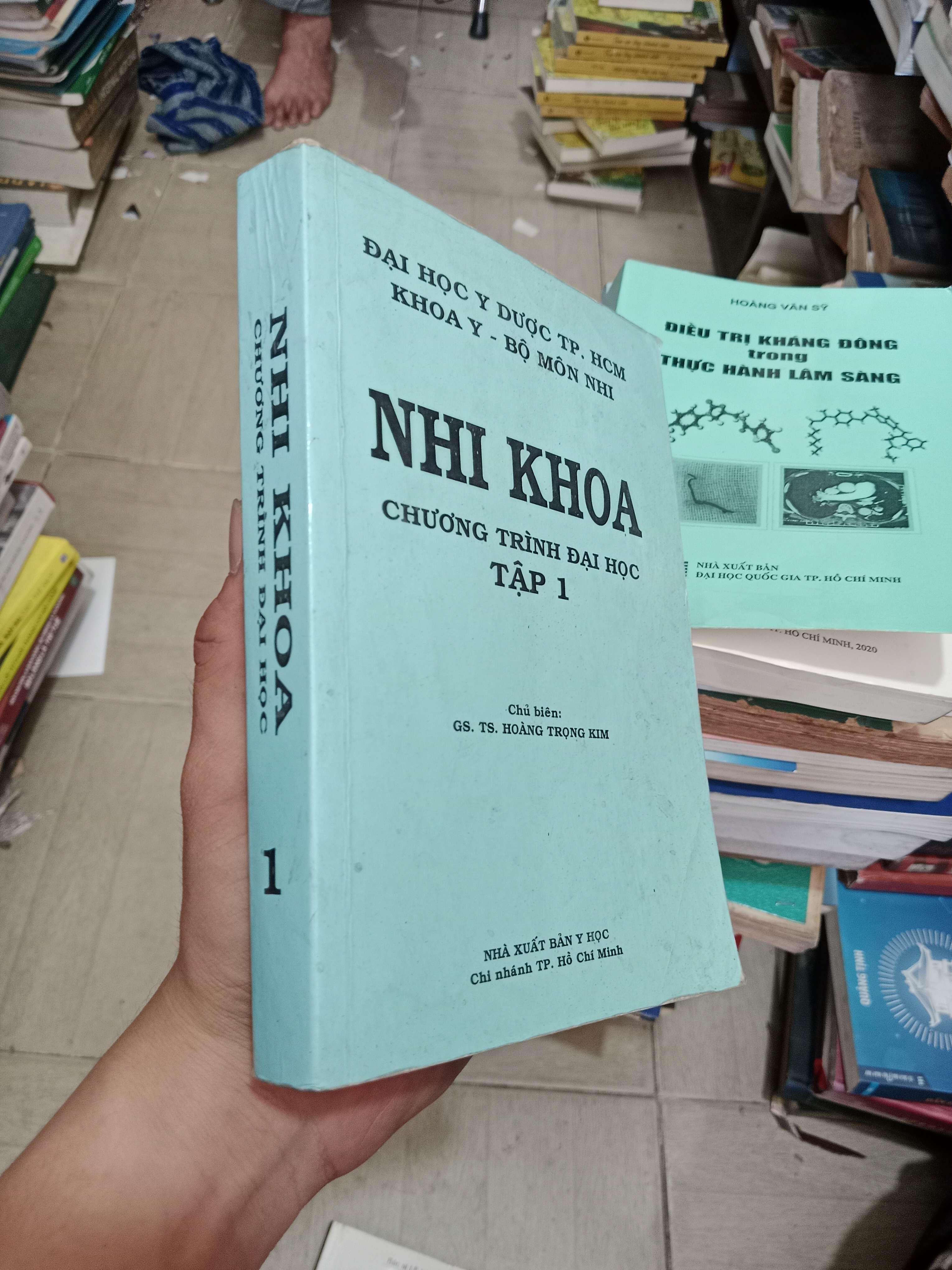 Nhi khoa - Chương trình đại học (Tập 1) - GS. TS. Hoàng Trọng Kim Mới 80% (Sách giáo khoa - giáo trình) OKB-K4T2