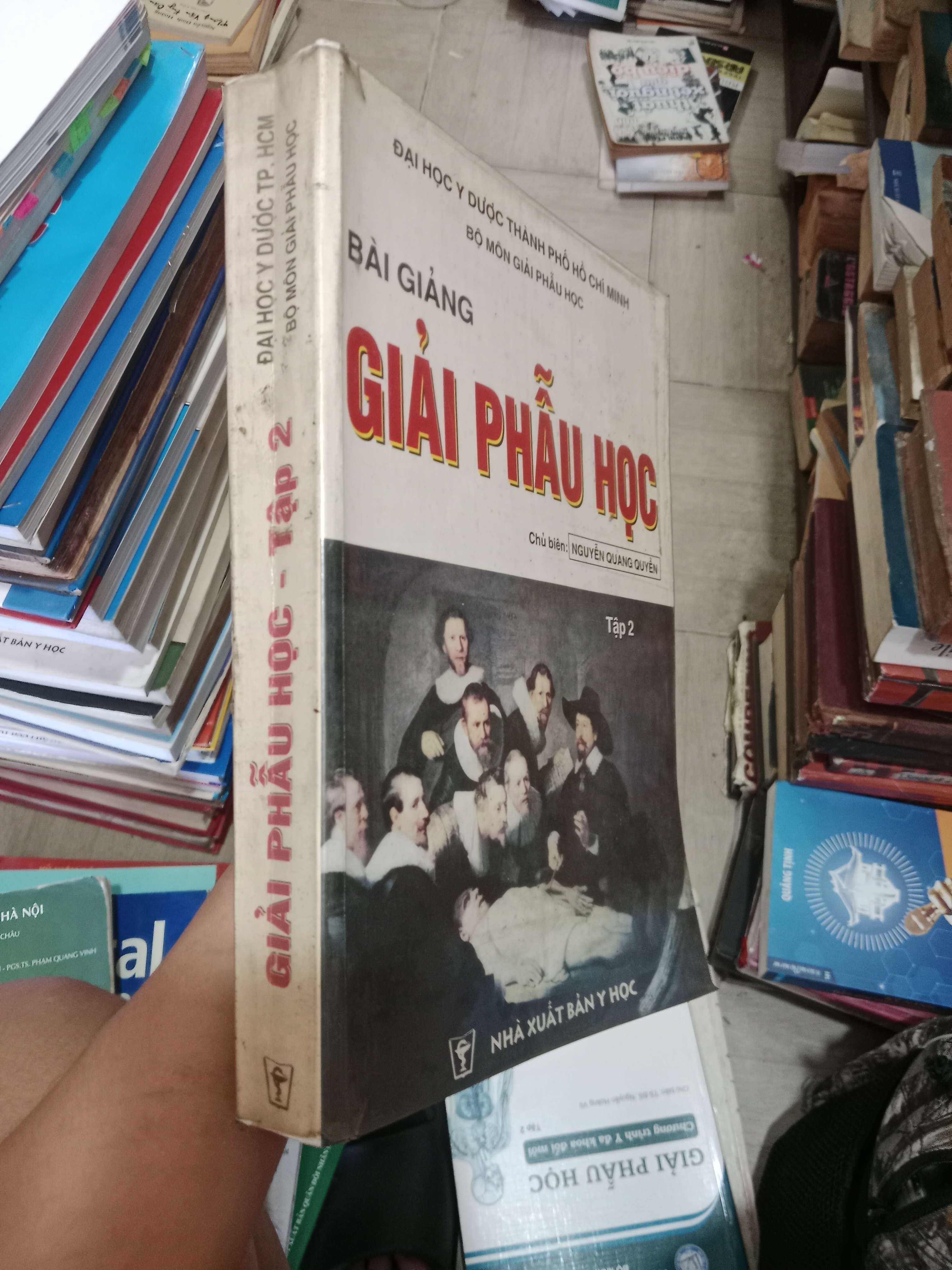 Bài Giảng Giải Phẫu Học - Tập 2 2011 Mới 80% (Sách giáo khoa - giáo trình) OKB-K4T1