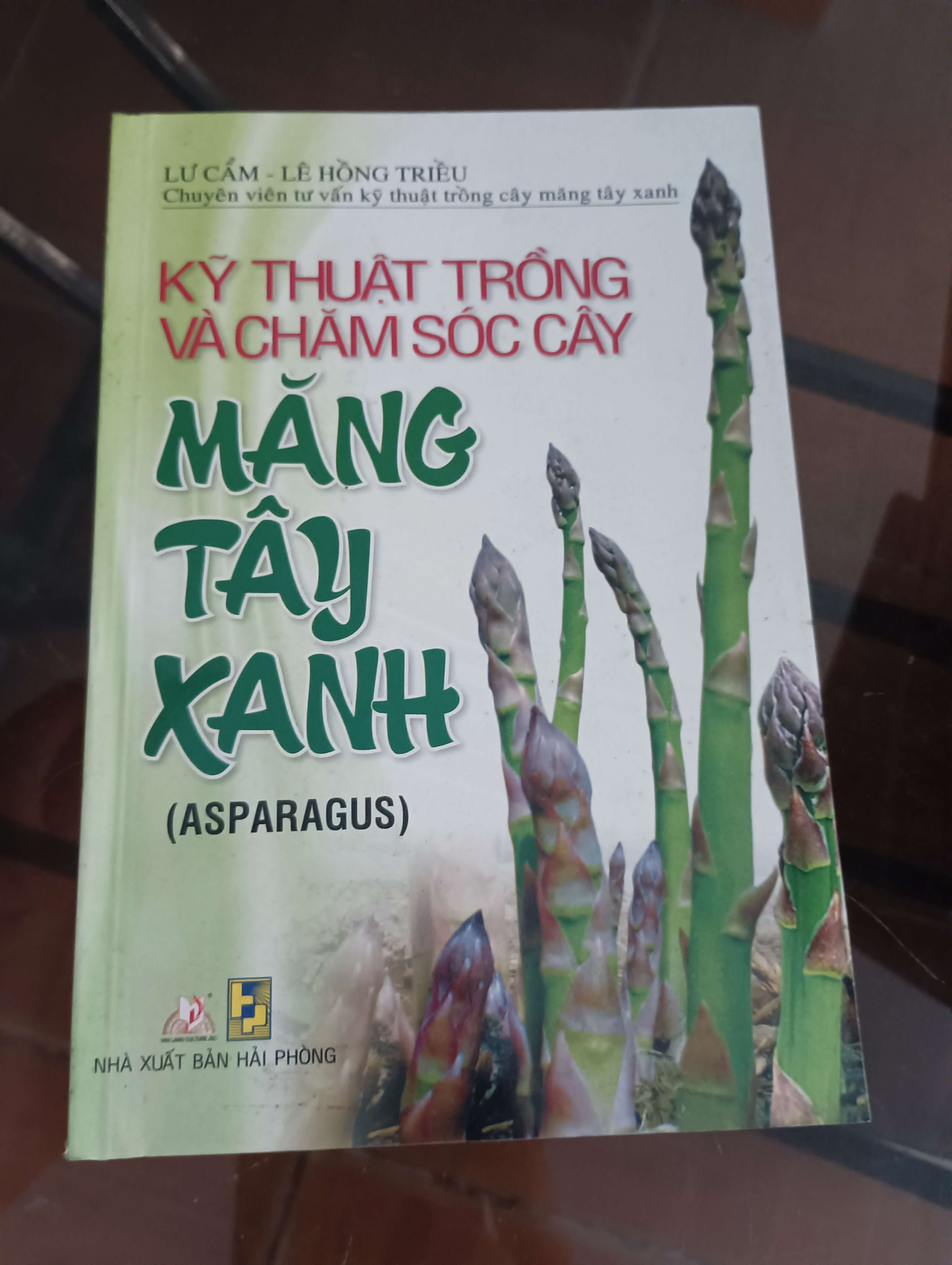 Kỹ thuật trồng và chăm sóc cây măng tây xanh (Asparagus) - Lư Cẩm - Lê Hồng Triều 2011 (Sách kiến thức tổng hợp) VAVO
