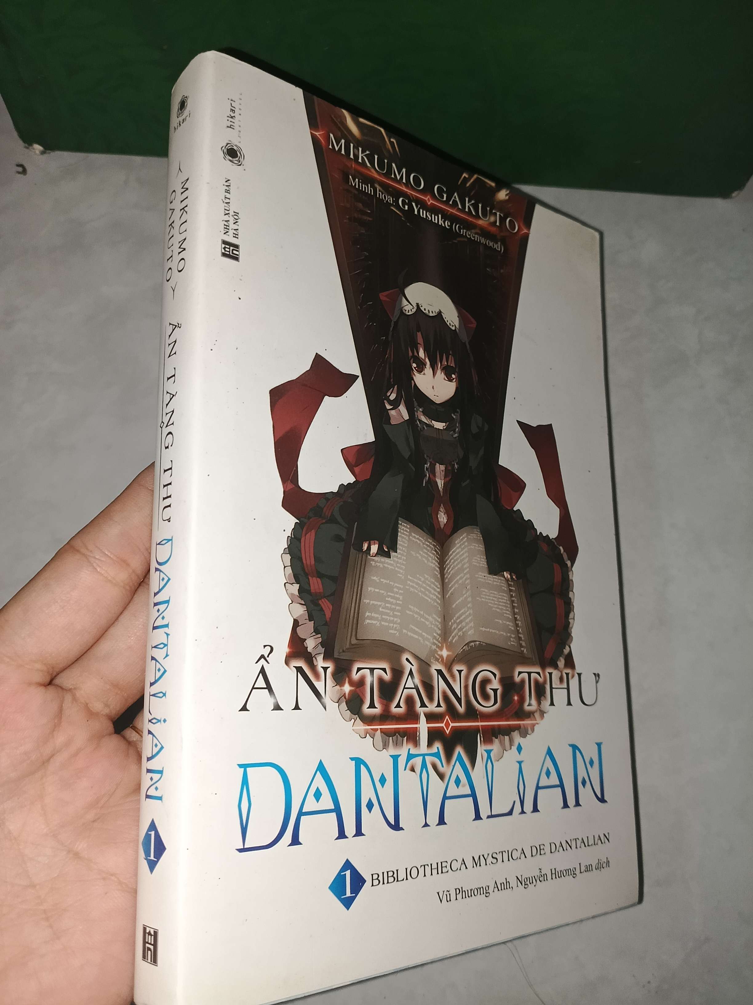 Ẩn tàng thư Dantalian - Mikumo Gakuto 2018 mới 90% (Light Novel) GZB