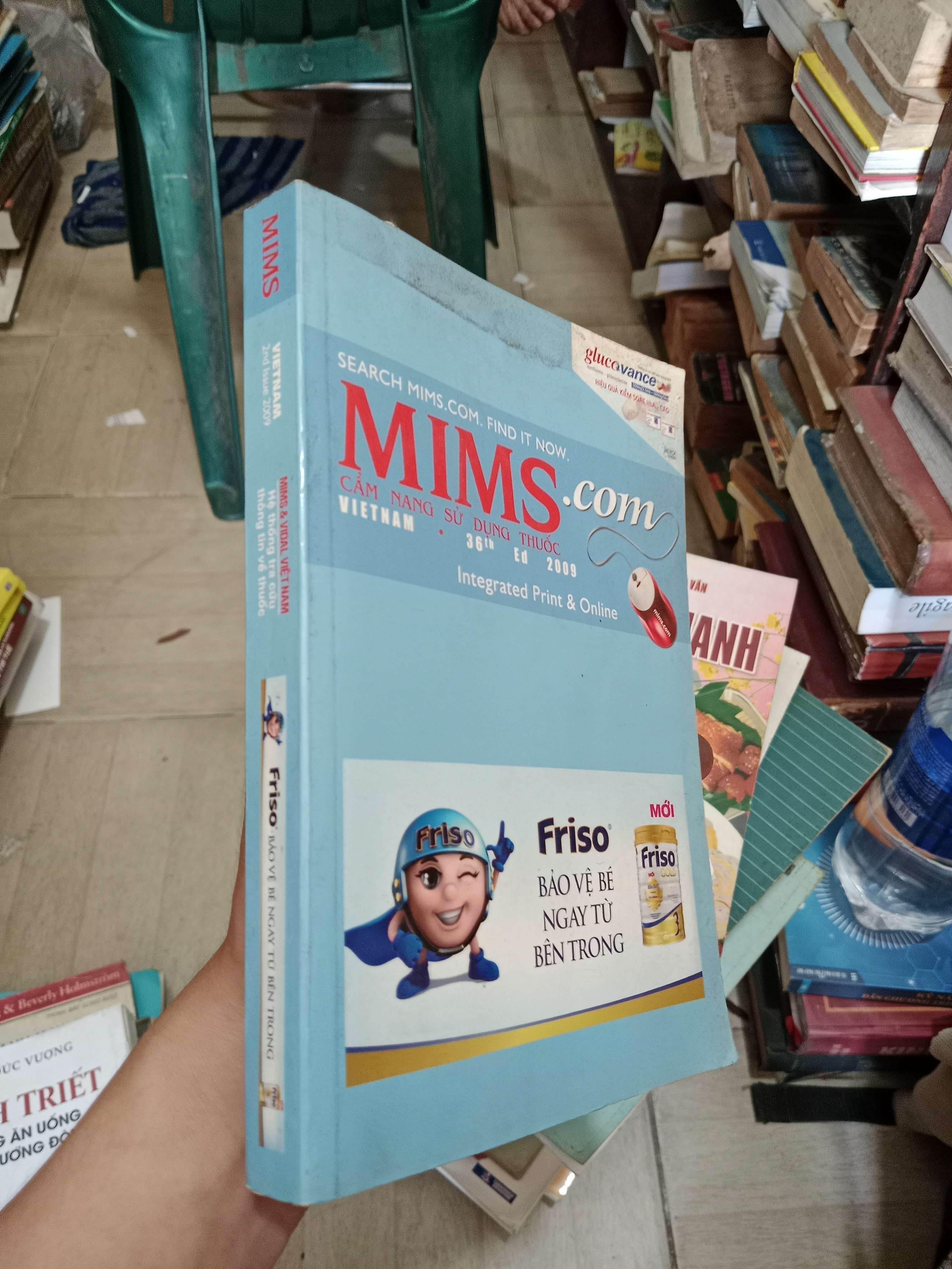 MIMS.com Vietnam - Cẩm nang sử dụng thuốc (36th Ed 2009) 2009 Mới 80% (Sách Y học - Sức khỏe - Thể thao) OKB-K4T2