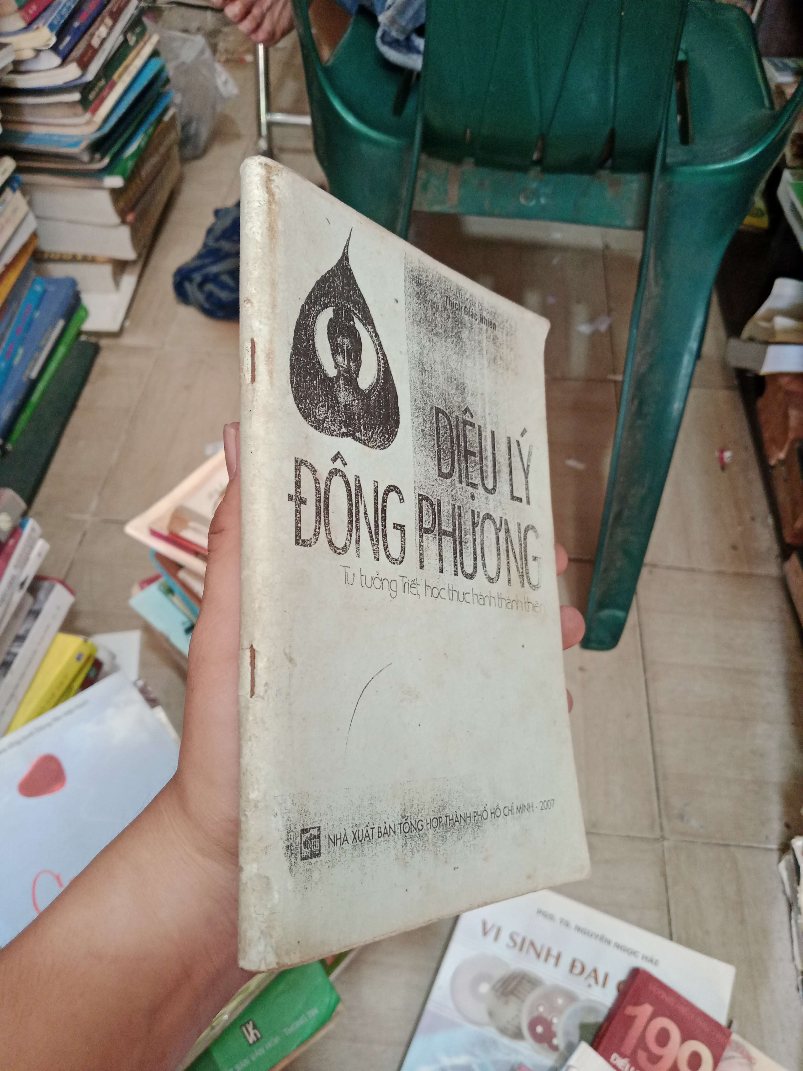 Diệu lý Đông phương: Tư tưởng triết học thực hành thanh tịnh - Hòa thượng Thích Giác Nhiên (Sách photo) 2007 Sách In (Triết học phương đông) OKB-K4T2