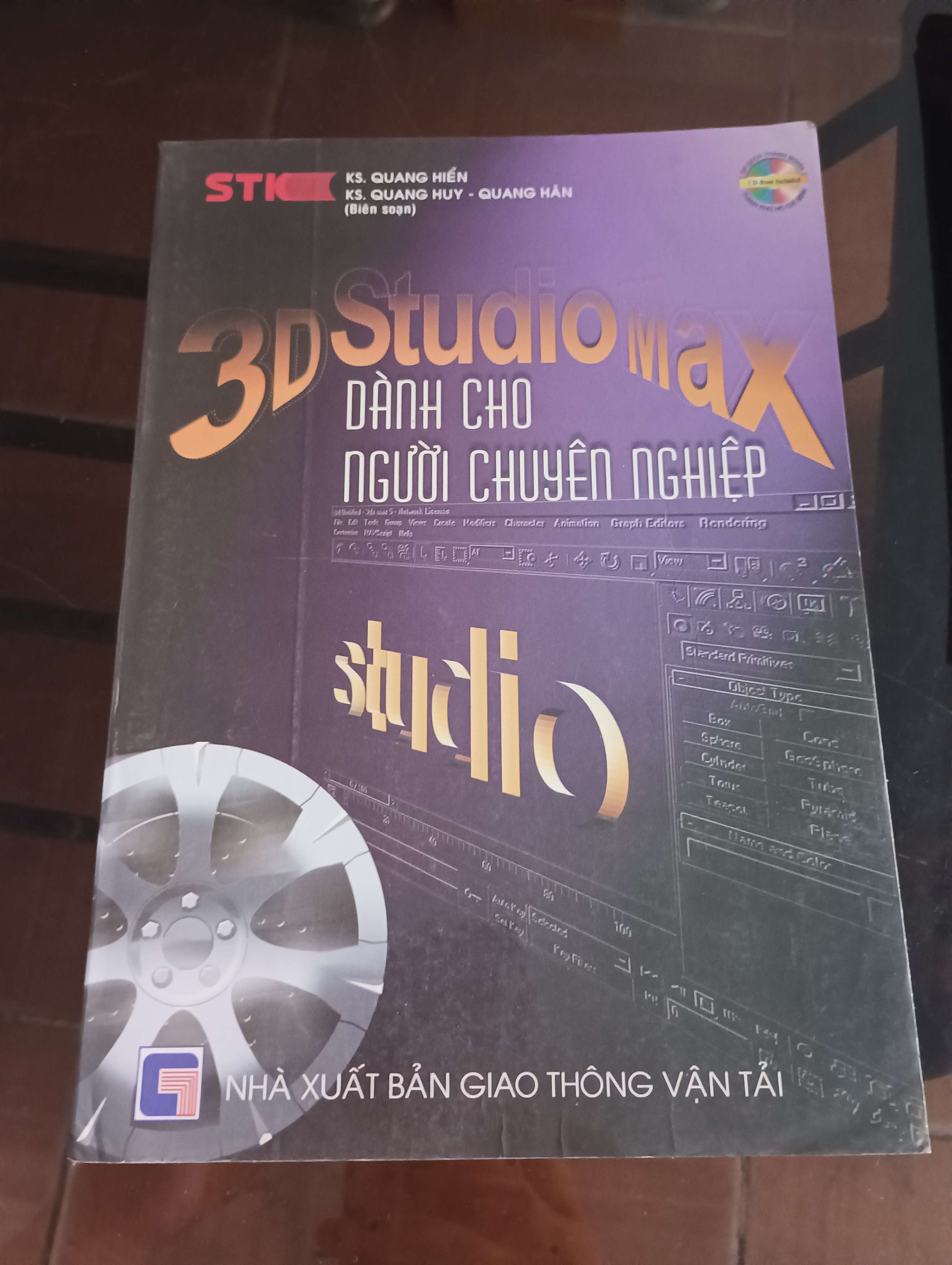 3D Studio Max dành cho người chuyên nghiệp - KS. Quang Hiển - KS. Quang Huy - Quang Hân 2005 (Sách giáo khoa - giáo trình) VAVO