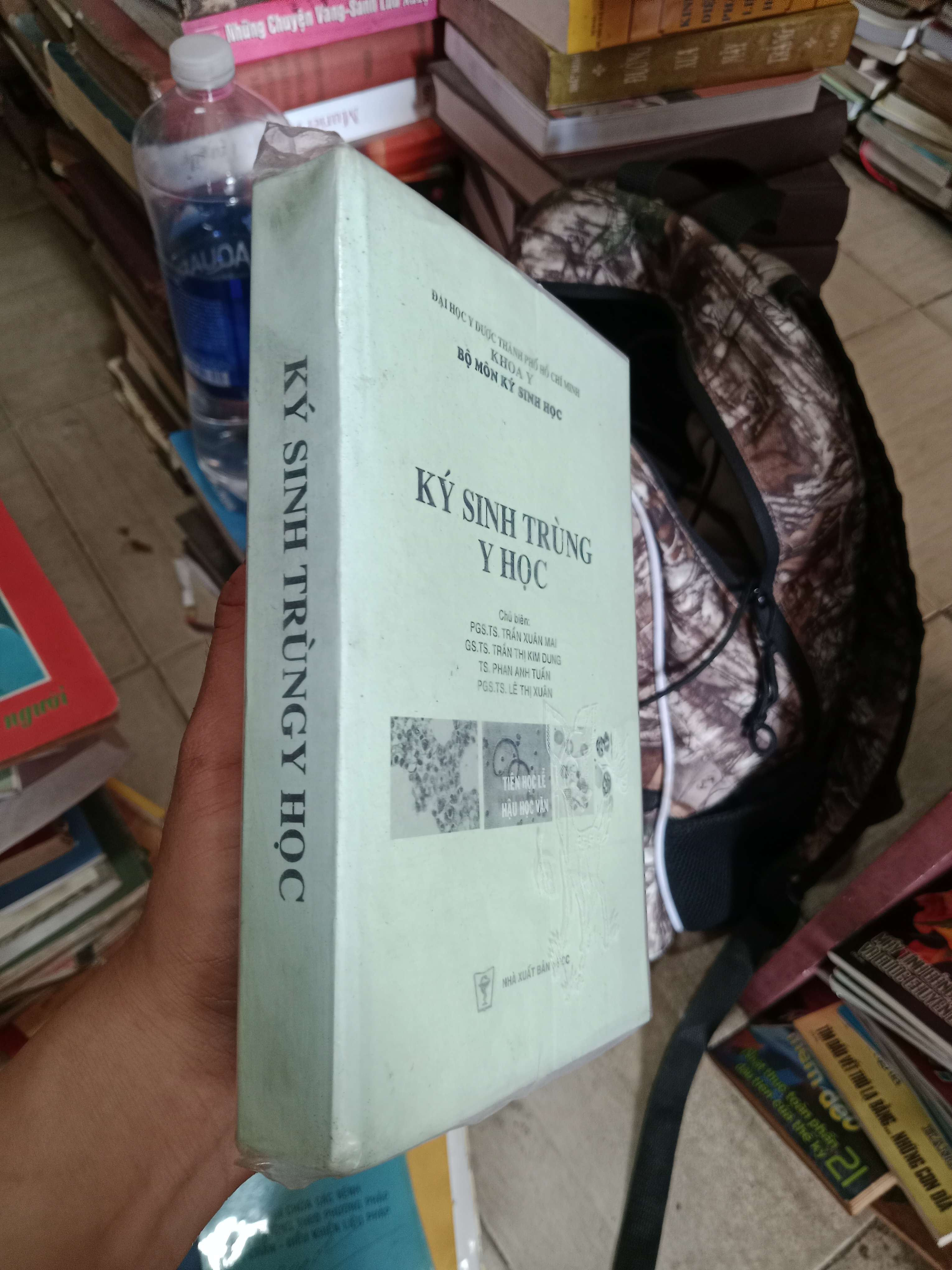 Ký sinh trùng y học - PGS.TS. Trần Xuân Mai, GS.TS. Trầm Thị Kim Dung, TS. Phan Anh Tuấn, PGS.TS. Lê Thị Xuân Mới 80% (Sách giáo khoa - giáo trình) OKB-K4T3