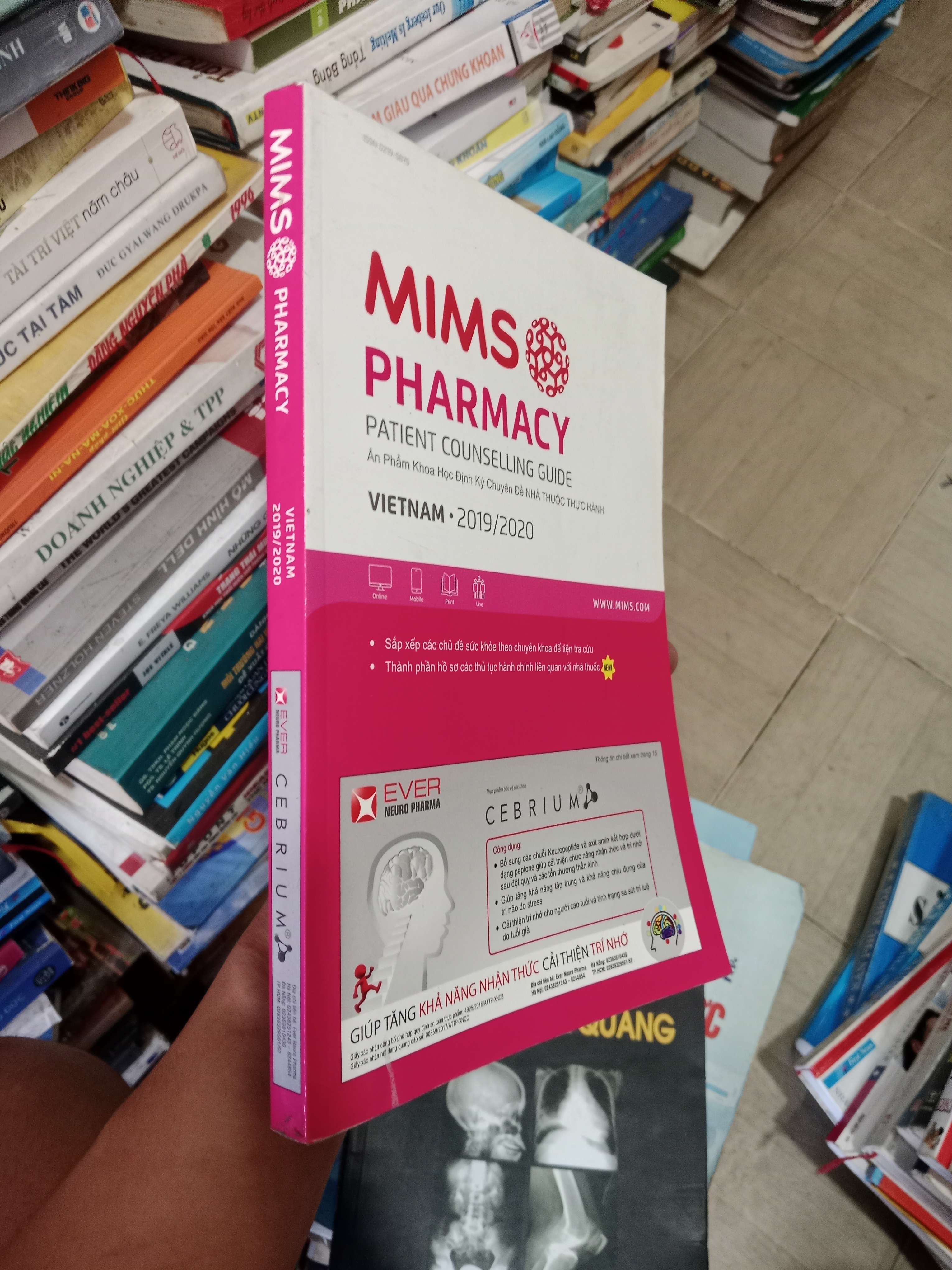 MIMS Pharmacy Patient Counselling Guide Vietnam 2019/2020 2019 Mới 80% (Sách giáo khoa - giáo trình) OKB-K4T1