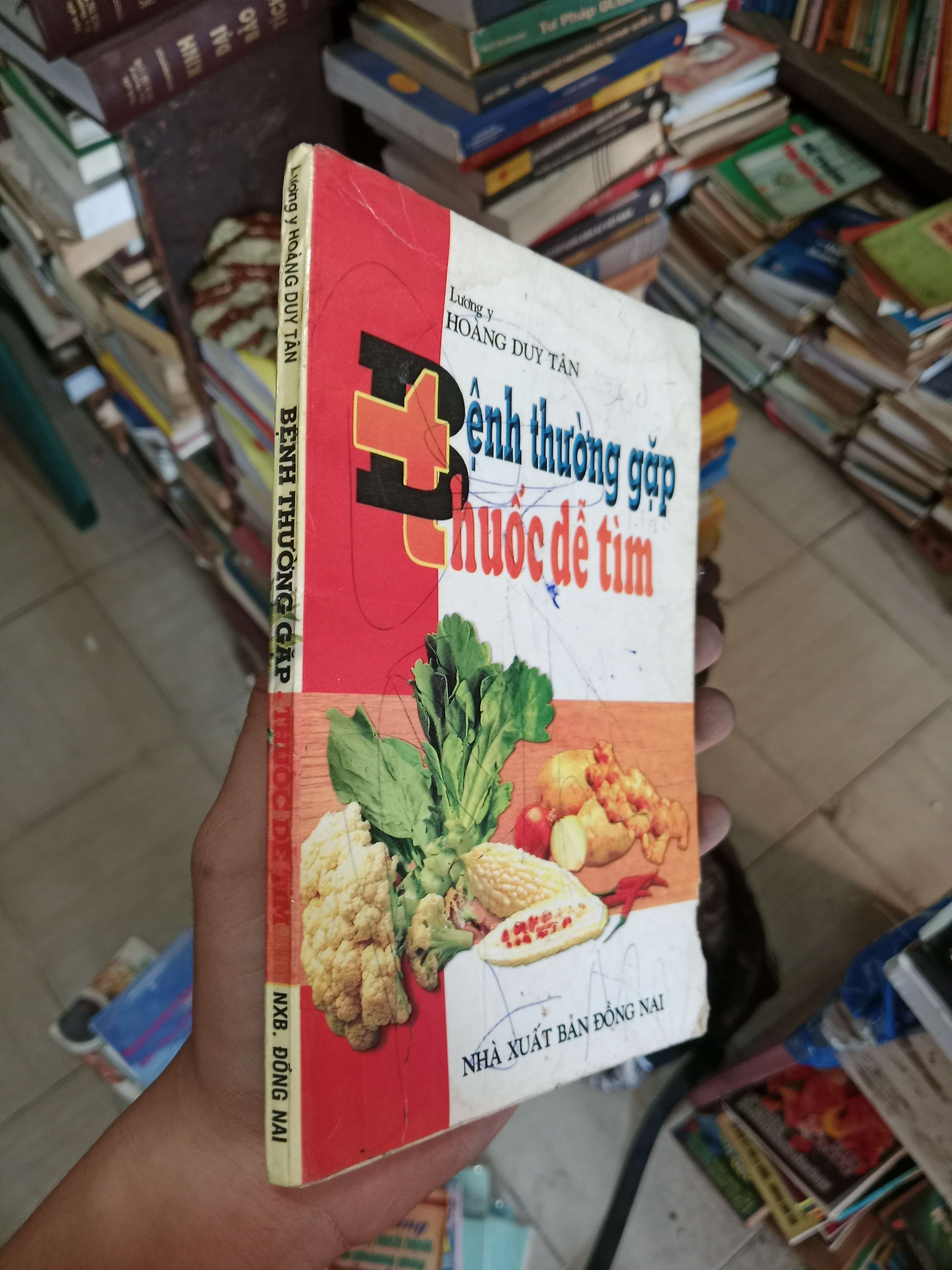 Bệnh thường gặp thuốc dễ tìm - Lương y Hoàng Duy Tân 2001 Mới 80% (Sách Y học - Sức khỏe - Thể thao) OKB-K4T3