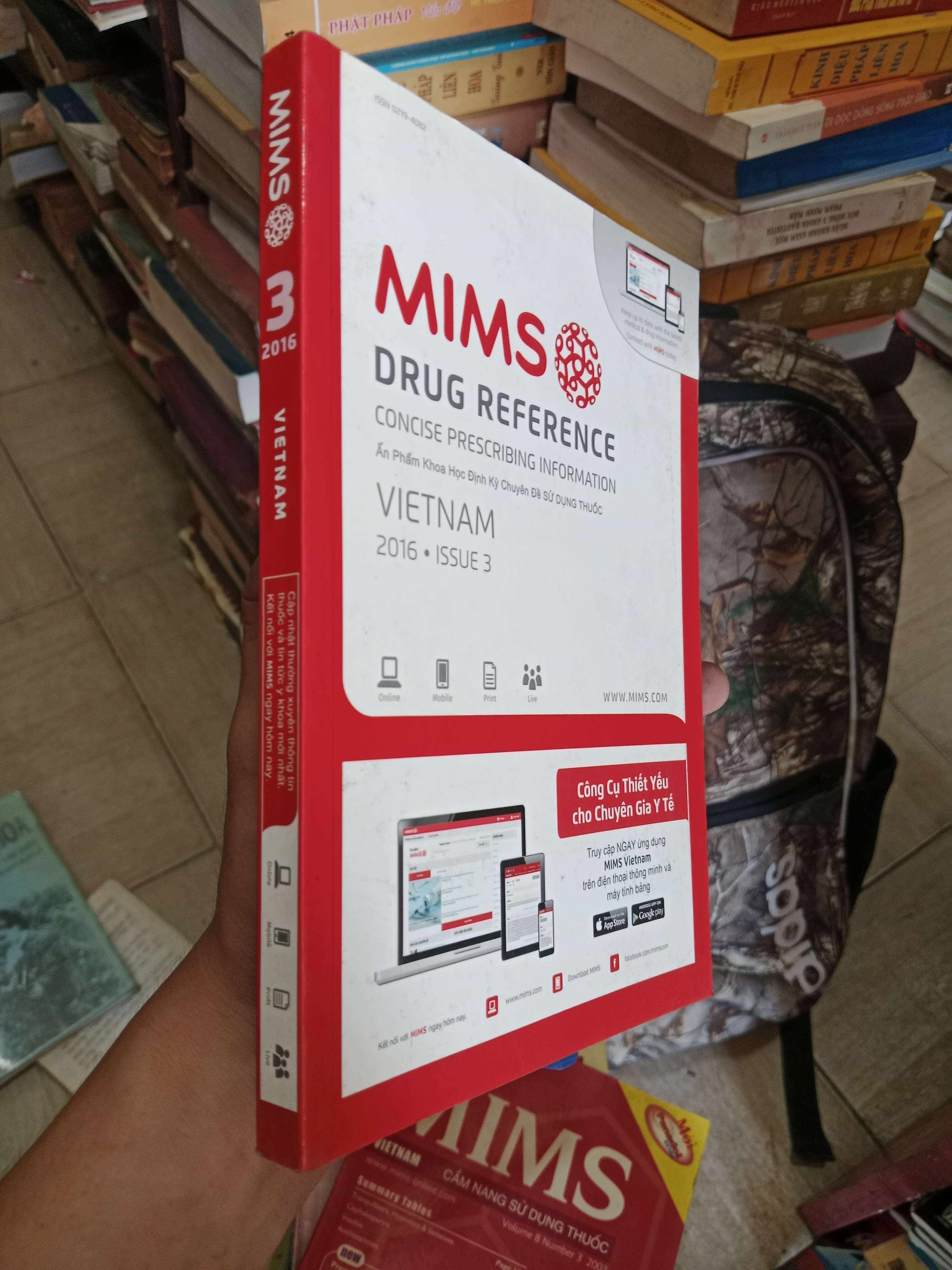 MIMS Drug Reference Vietnam (2016 - Issue 3) 2016 Mới 80% (Sách Y học - Sức khỏe - Thể thao) OKB-K4T2