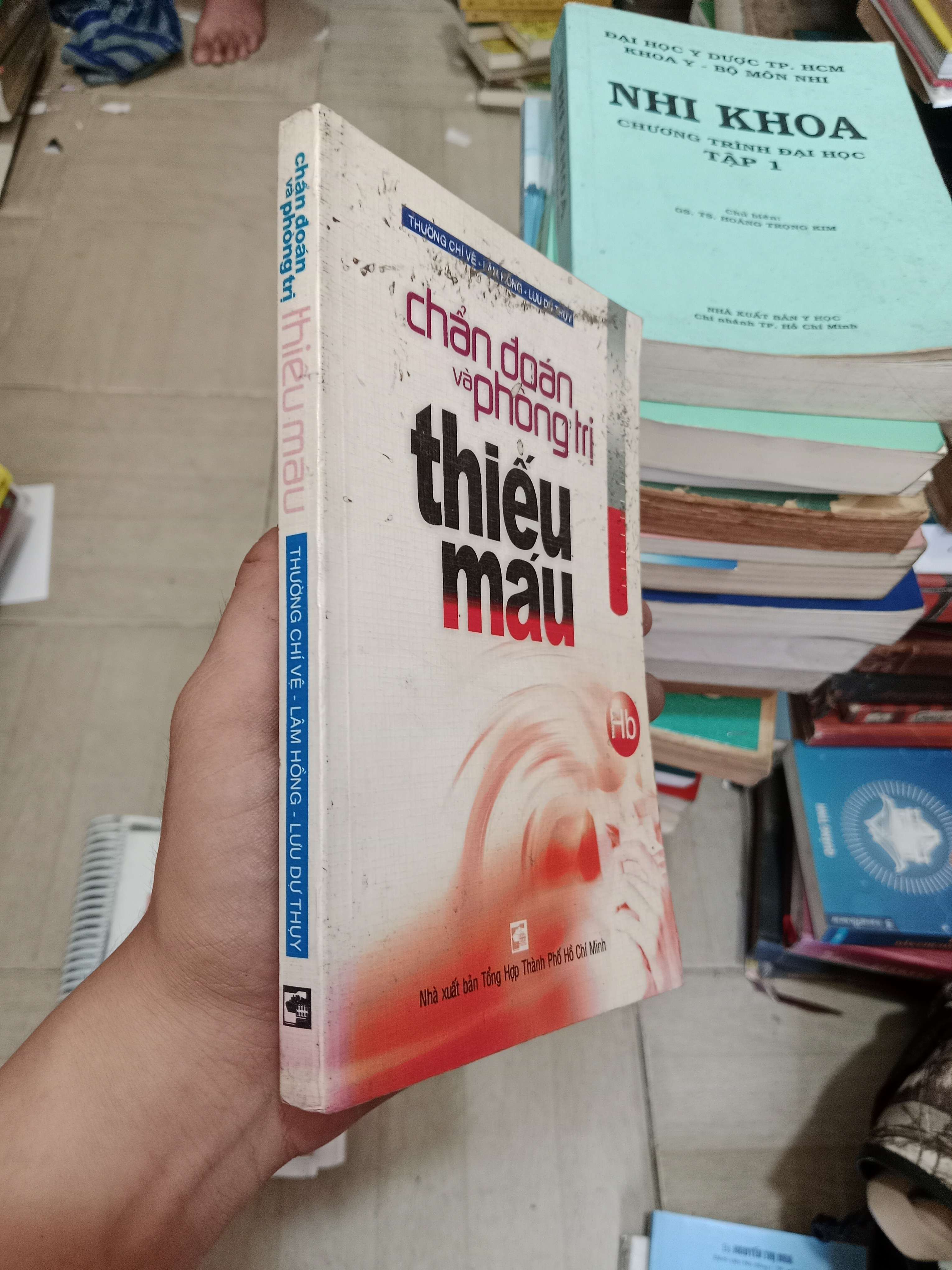 Chẩn đoán và phòng trị thiếu máu - Thường Chí Vê - Lâm Hồng - Lưu Dụ Thụy 2005 Mới 80% (Sách Y học - Sức khỏe - Thể thao) OKB-K4T2