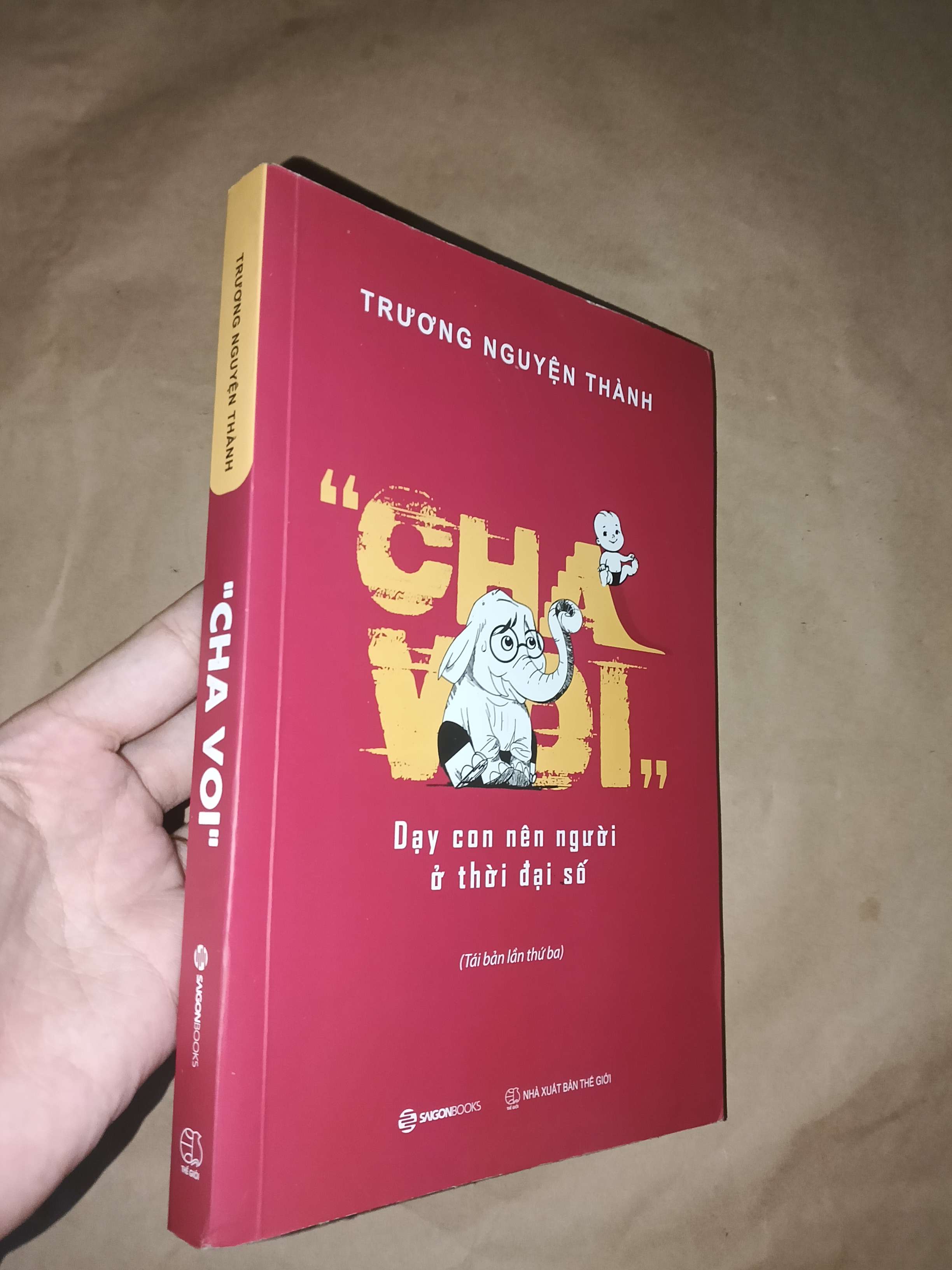 Cha voi ( dạy con nên người ở thời đại số) - Trương Nguyện Thành 2024 mới 90% (Sách làm cha mẹ) GZB