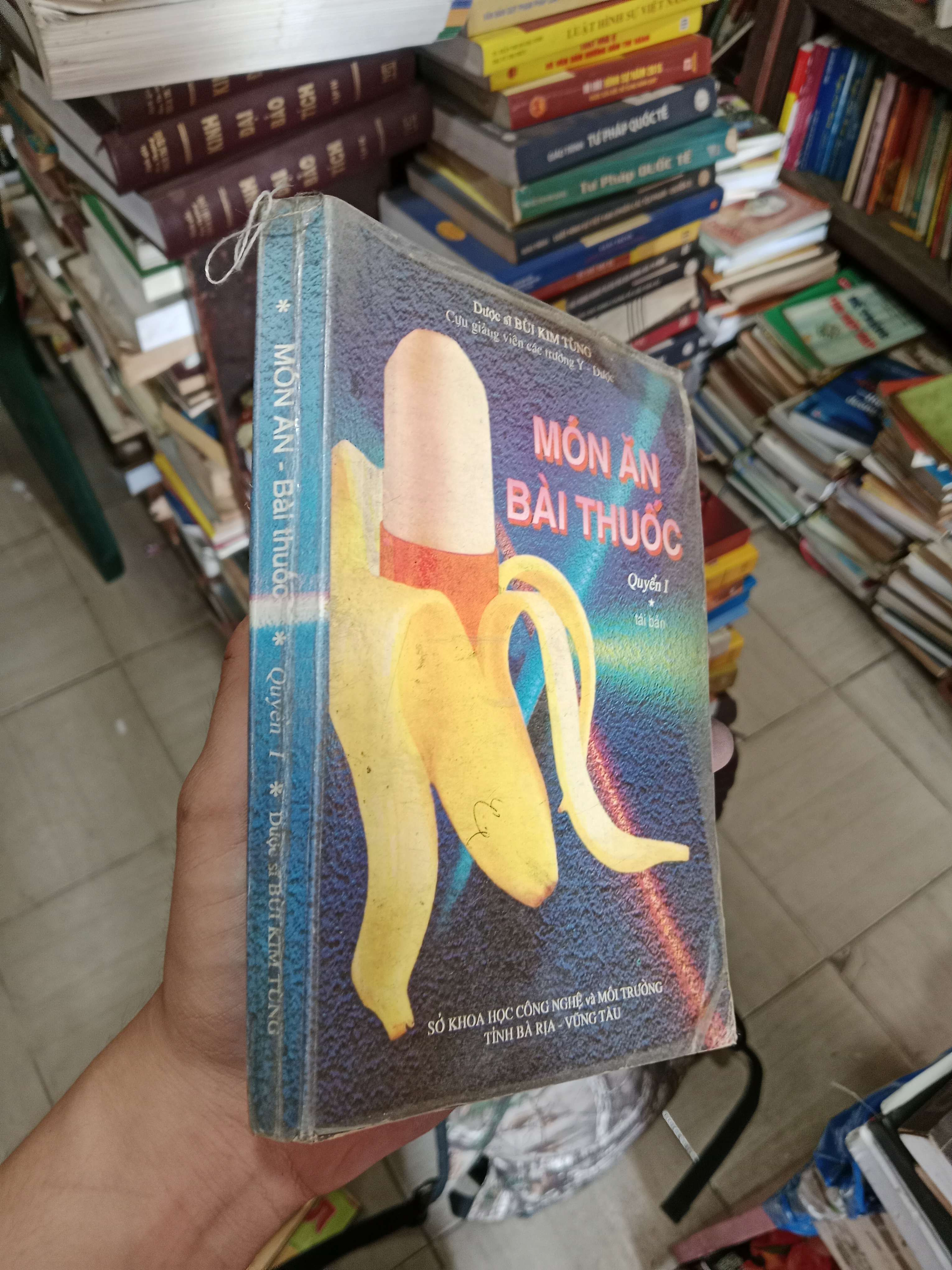 Món ăn bài thuốc (Quyển 1) - Dược sĩ Bùi Kim Tùng 1996 Mới 80% (Sách kiến thức tổng hợp) OKB-K4T3
