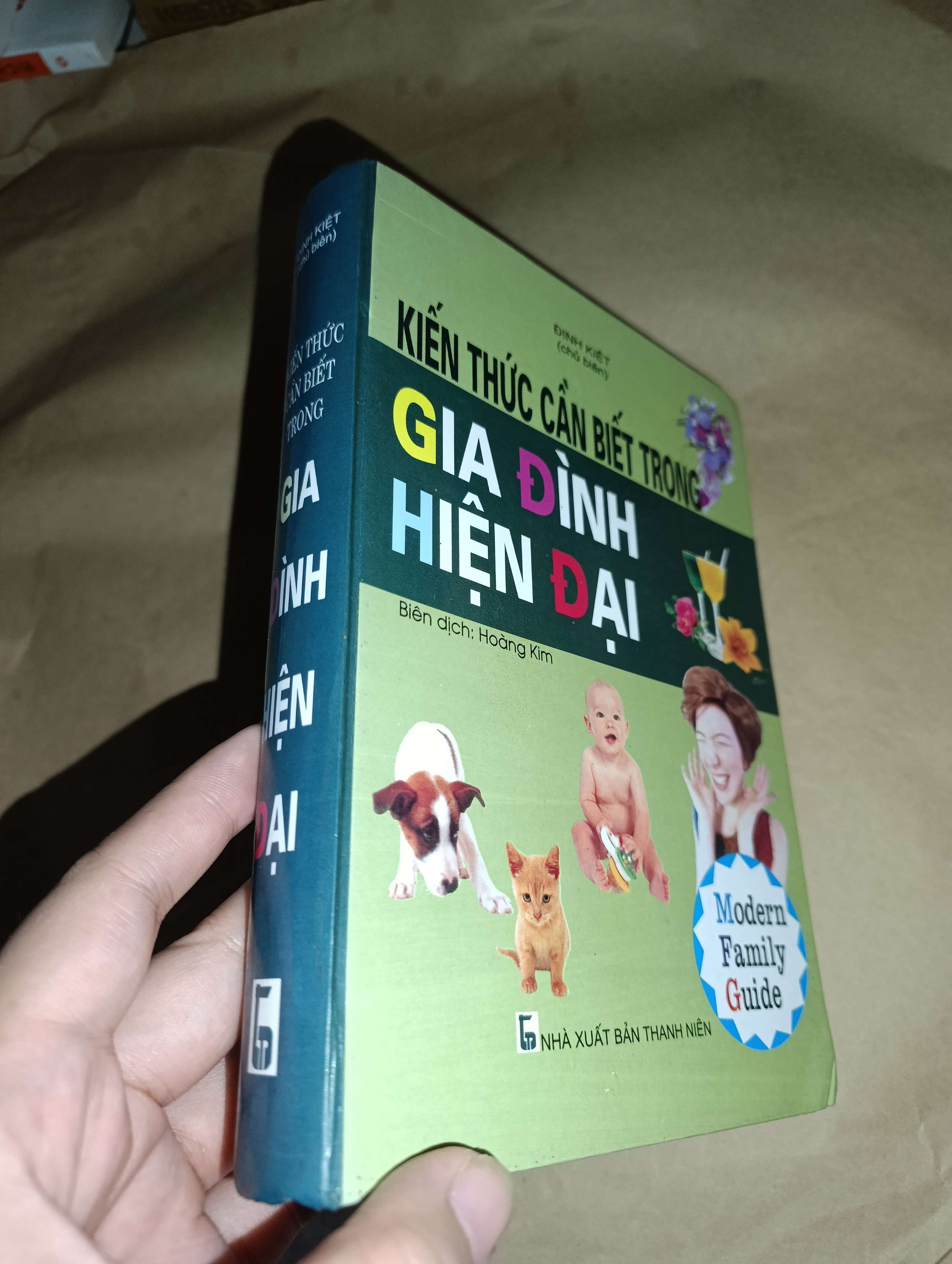 Kiến thức cần biết trong gia đình hiện đại-Đinh Kiệt chủ biên 2003 Mới 80%. Sách bị ố vàng nhẹ,có ghi chữ ở trang đầu (Sách kỹ năng) GZB