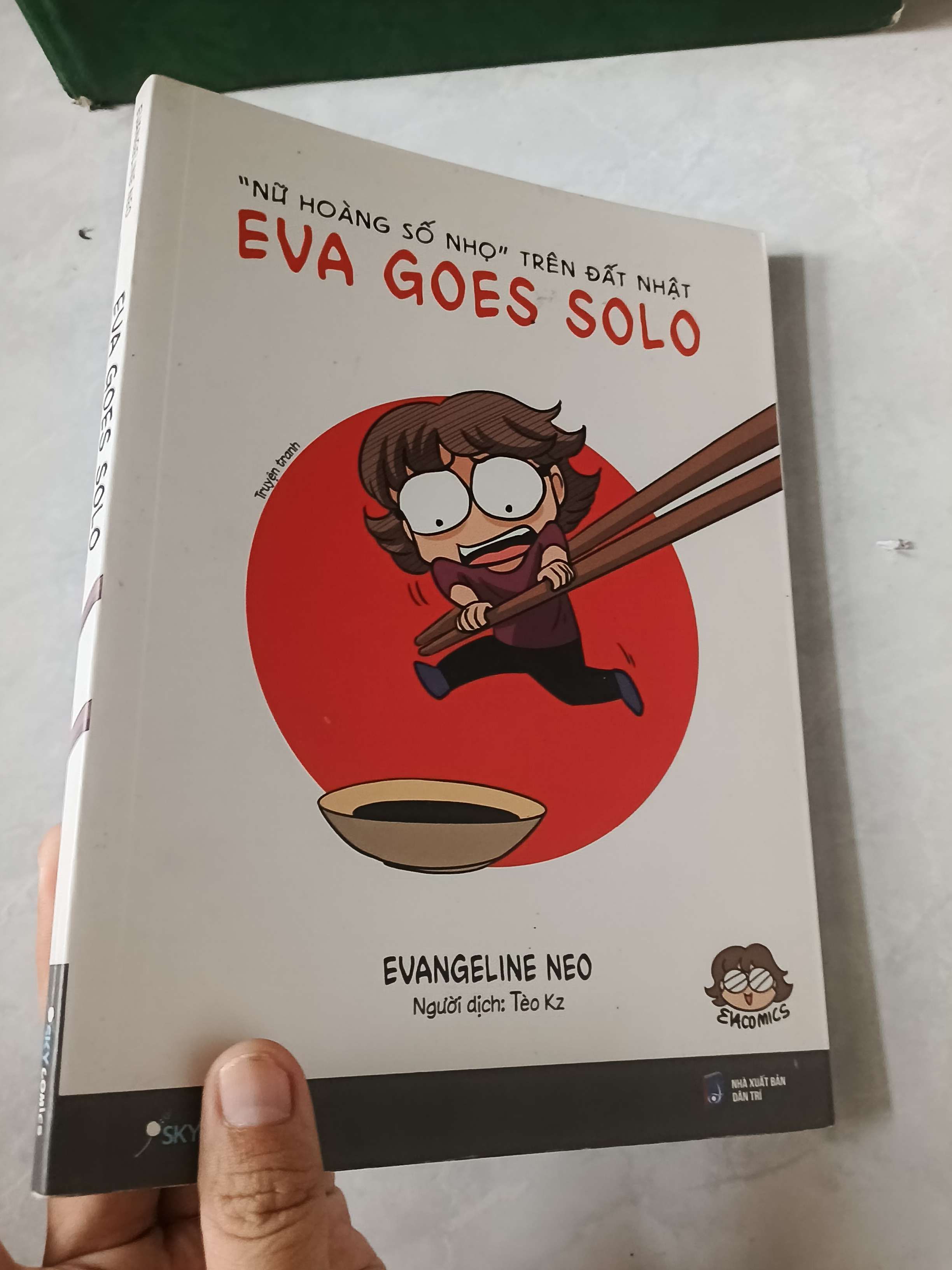 Nữ hoàng số nhọ trên đất Nhật Eva Goes Solo - Evangelina Neo 2016 mới 90% (Truyện tranh ) GZB