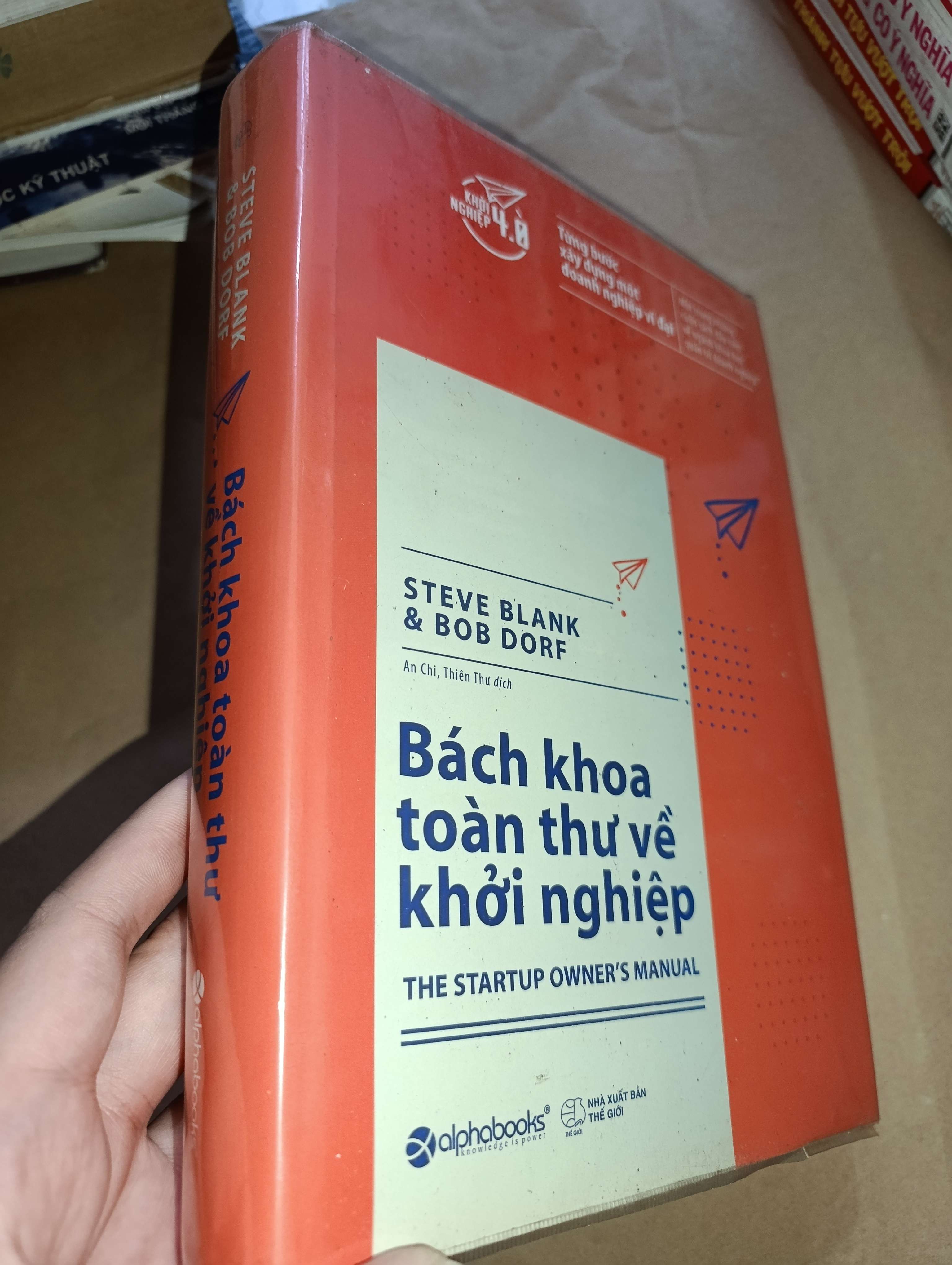 Bách khoa toàn thư về khởi nghiệp- Steve Blank & Bob Dorf 2017 Mới 80% (Kinh doanh - Marketing) GZB