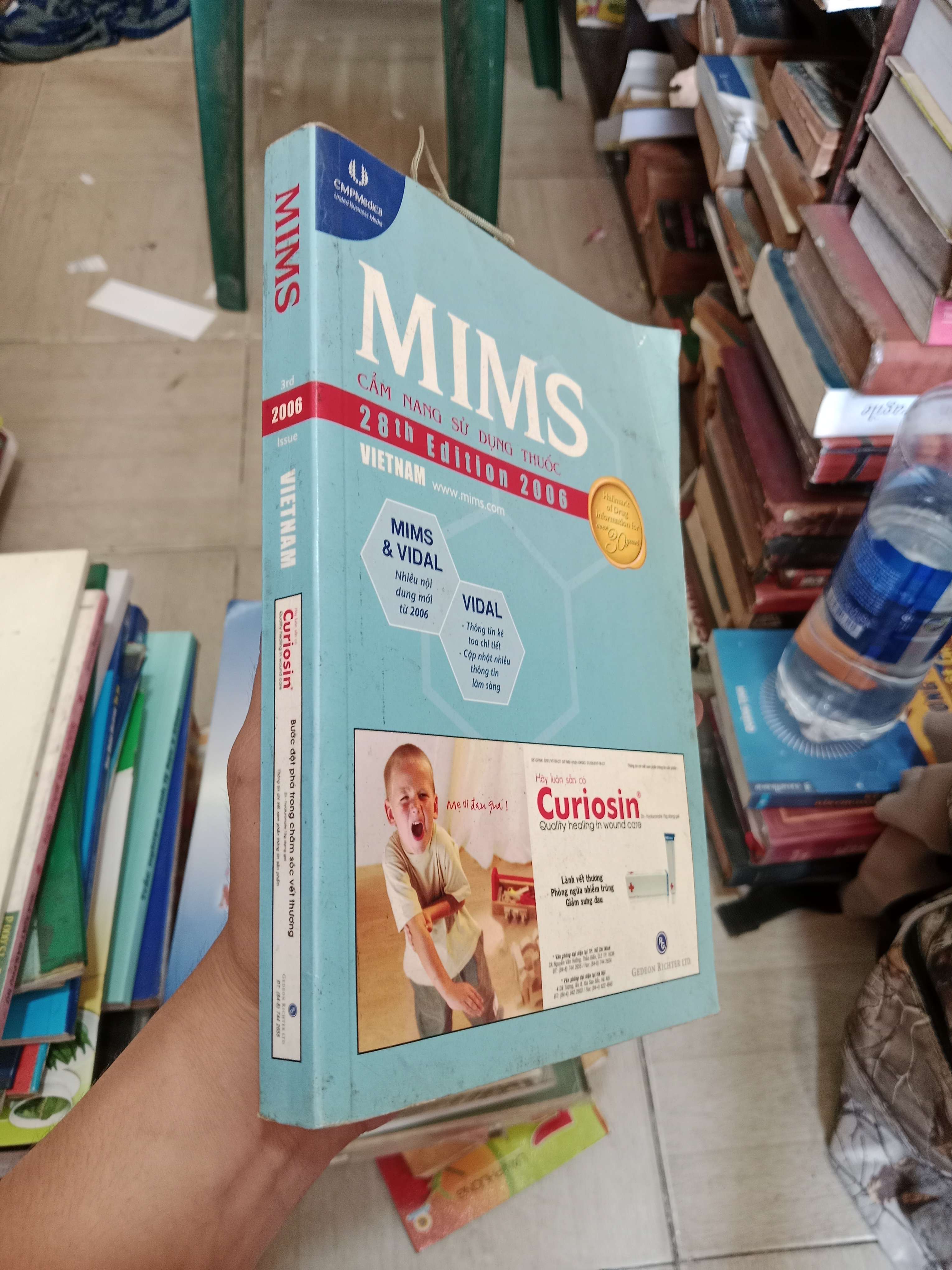 MIMS Vietnam - Cẩm nang sử dụng thuốc (28th Edition 2006) 2006 Mới 80% (Sách Y học - Sức khỏe - Thể thao) OKB-K4T2