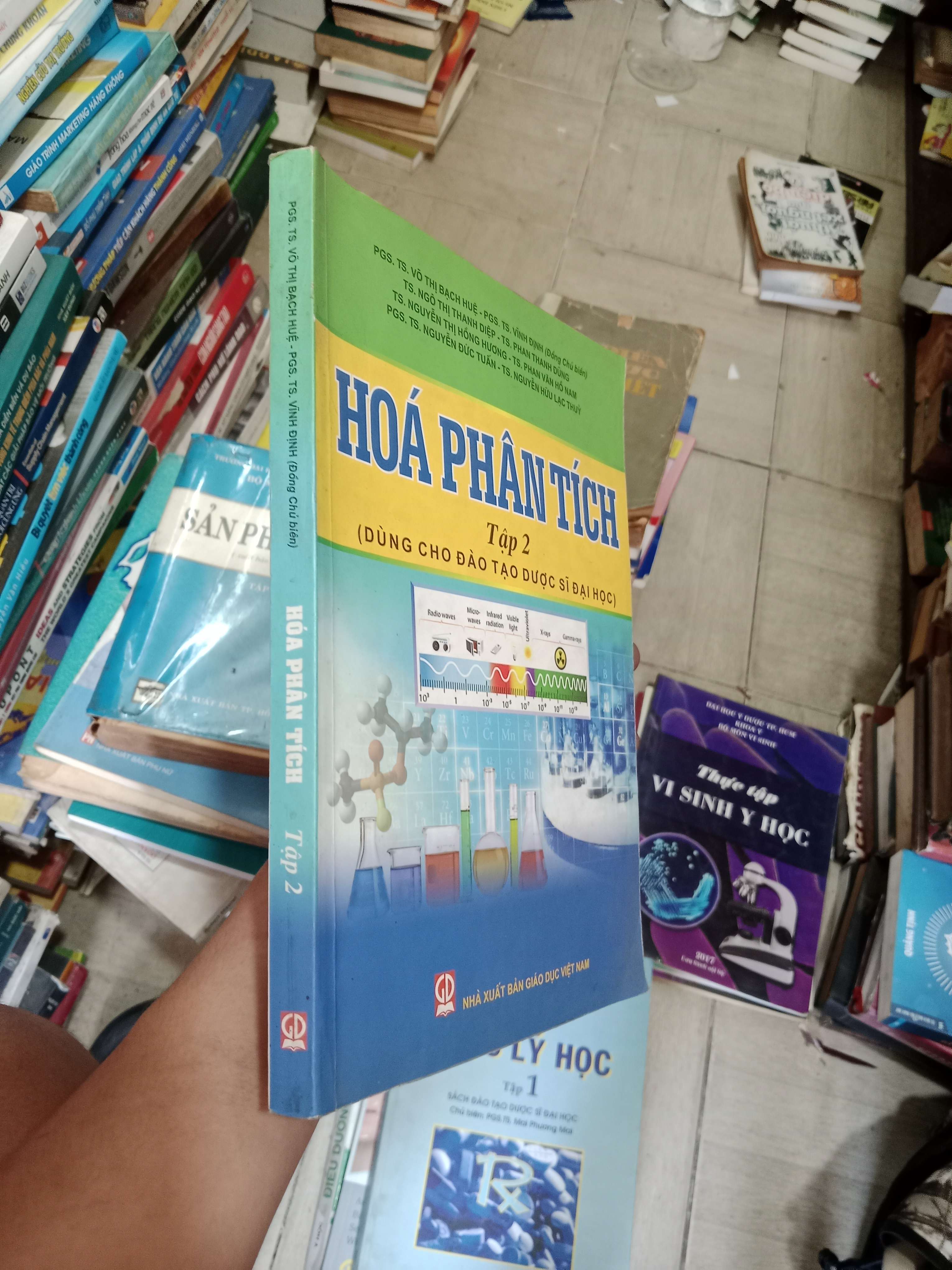 Hóa Phân Tích - Tập 2 - PGS.TS. Võ Thị Bạch Huệ - PGS.TS. Vĩnh Định 2018 Mới 80% (Sách giáo khoa - giáo trình) OKB-K4T2
