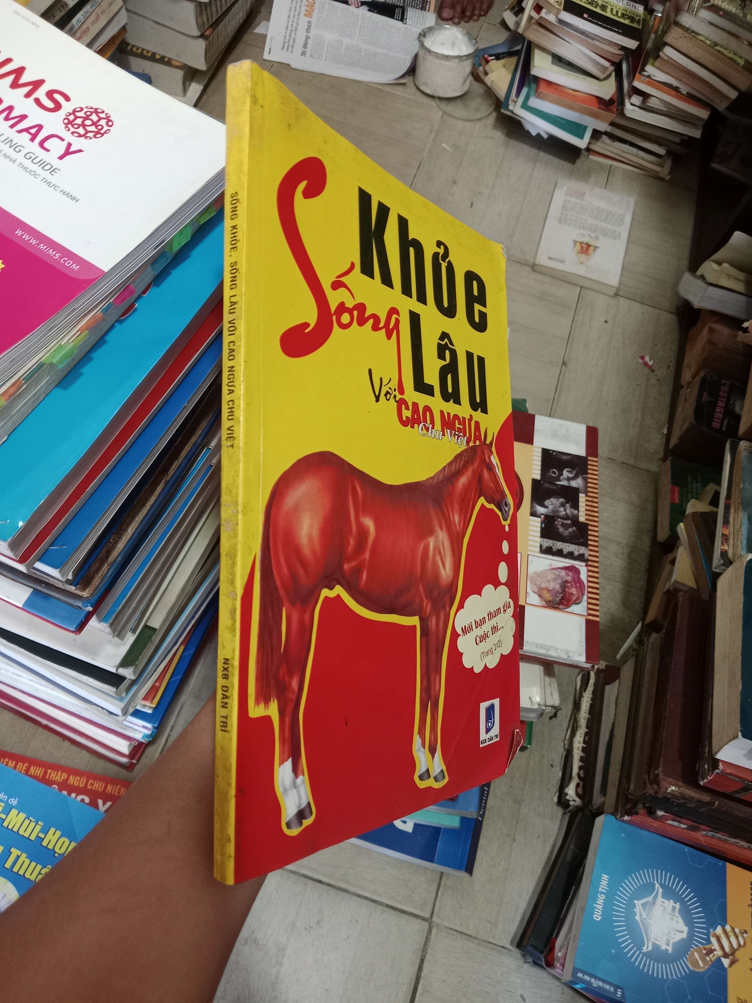 Sống Khỏe, Sống Lâu Với Cao Ngựa Chu Việt 2010 Mới 80% (Sách Y học - Sức khỏe - Thể thao) OKB-K4T1