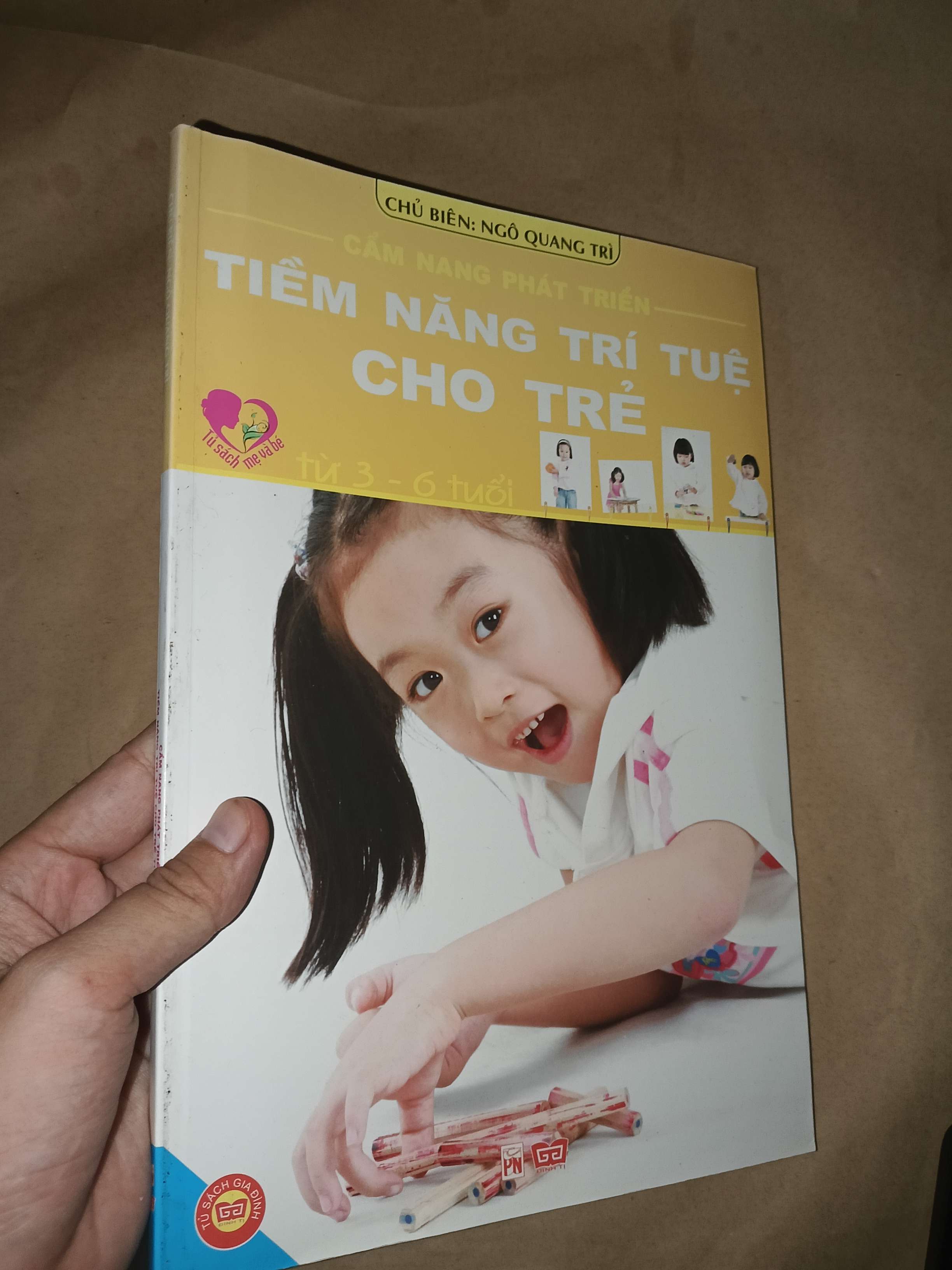 Tiềm năng trí tuệ cho trẻ từ 3- 6 tuổi - Ngô Quang Trì 2014 mới 90% (Sách thiếu nhi) GZB