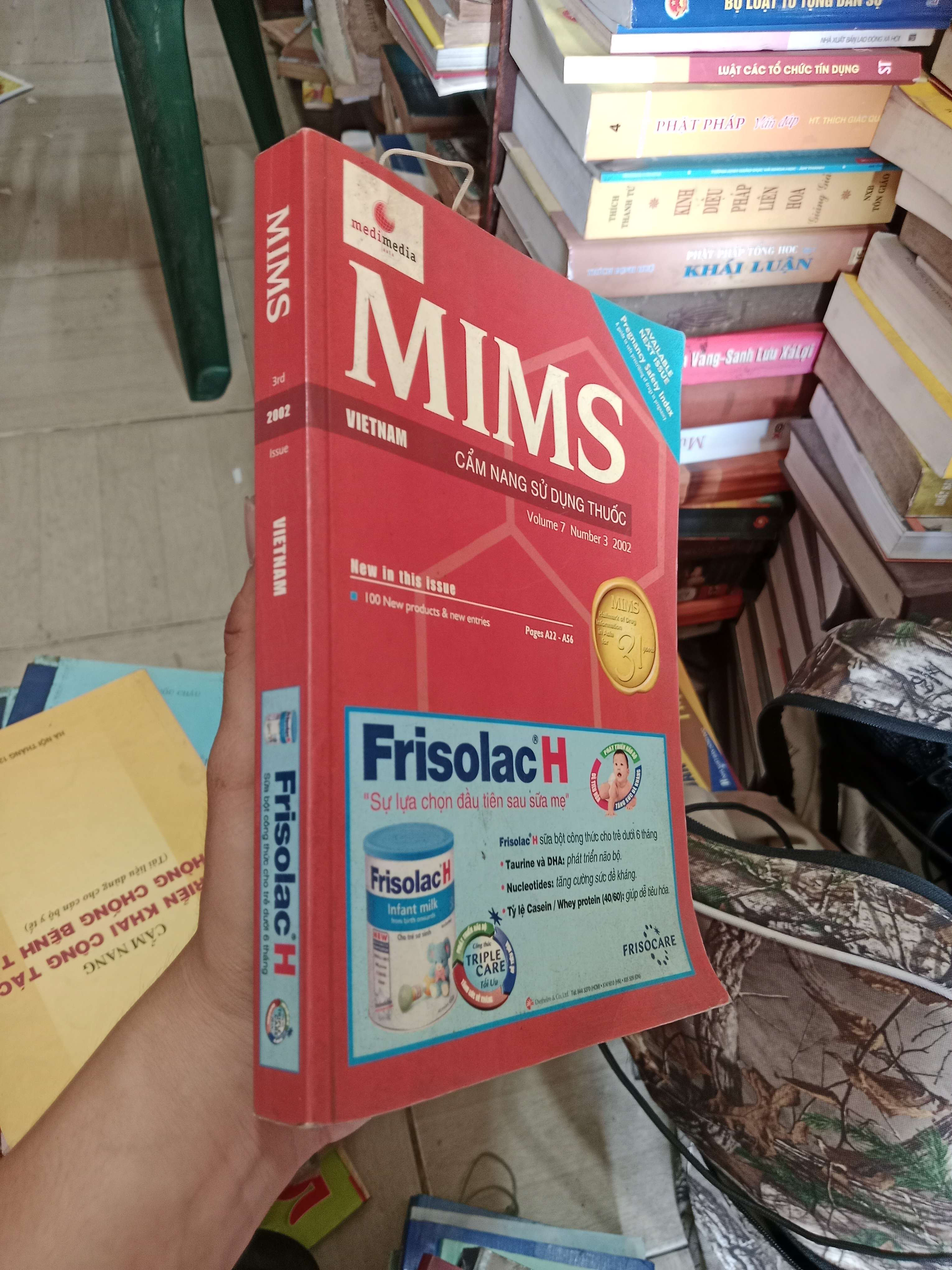 MIMS Vietnam - Cẩm nang sử dụng thuốc (Volume 7, Number 3, 2002) 2002 Mới 80% (Sách Y học - Sức khỏe - Thể thao) OKB-K4T3