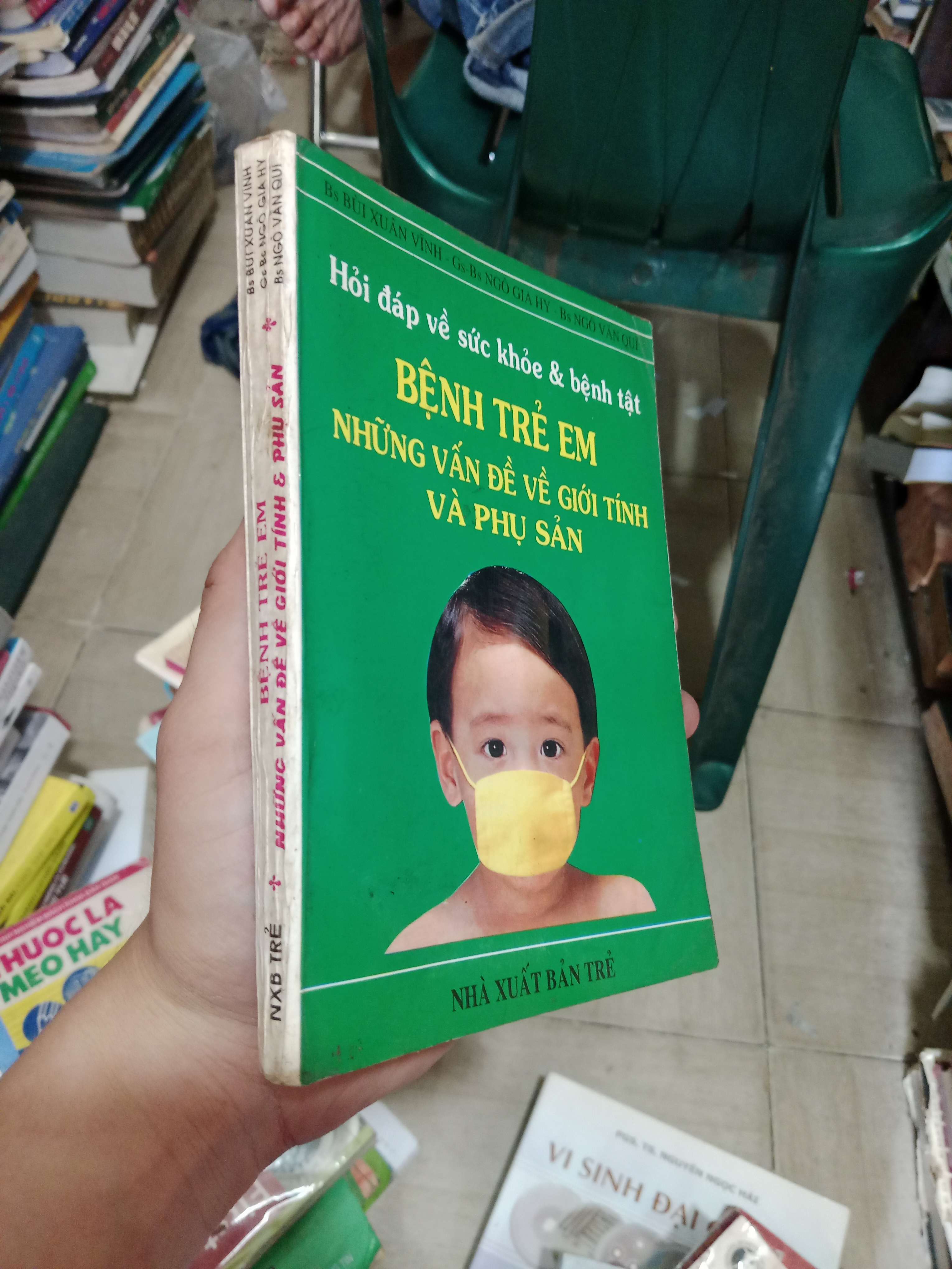 Hỏi đáp về sức khỏe & bệnh tật: Bệnh trẻ em, những vấn đề về giới tính và phụ sản - BS. Bùi Xuân Vinh - GS. BS. Ngô Gia Hy - BS. Ngô Văn Quí 1997 Mới 80% (Sách Y học - Sức khỏe - Thể thao) OKB-K4T2