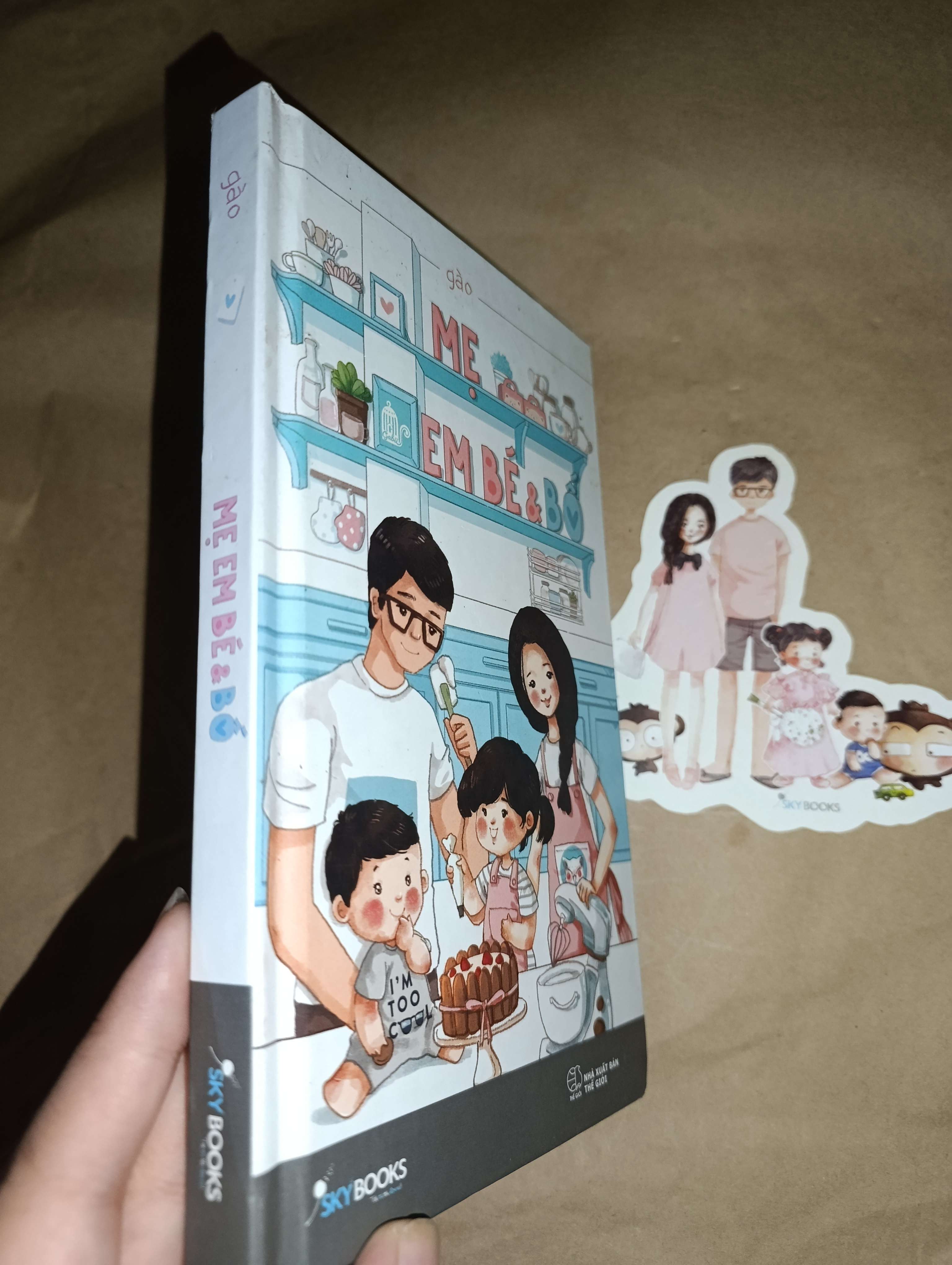 Mẹ em bé và bố-Gào 2017 (Sách làm cha mẹ) GZB